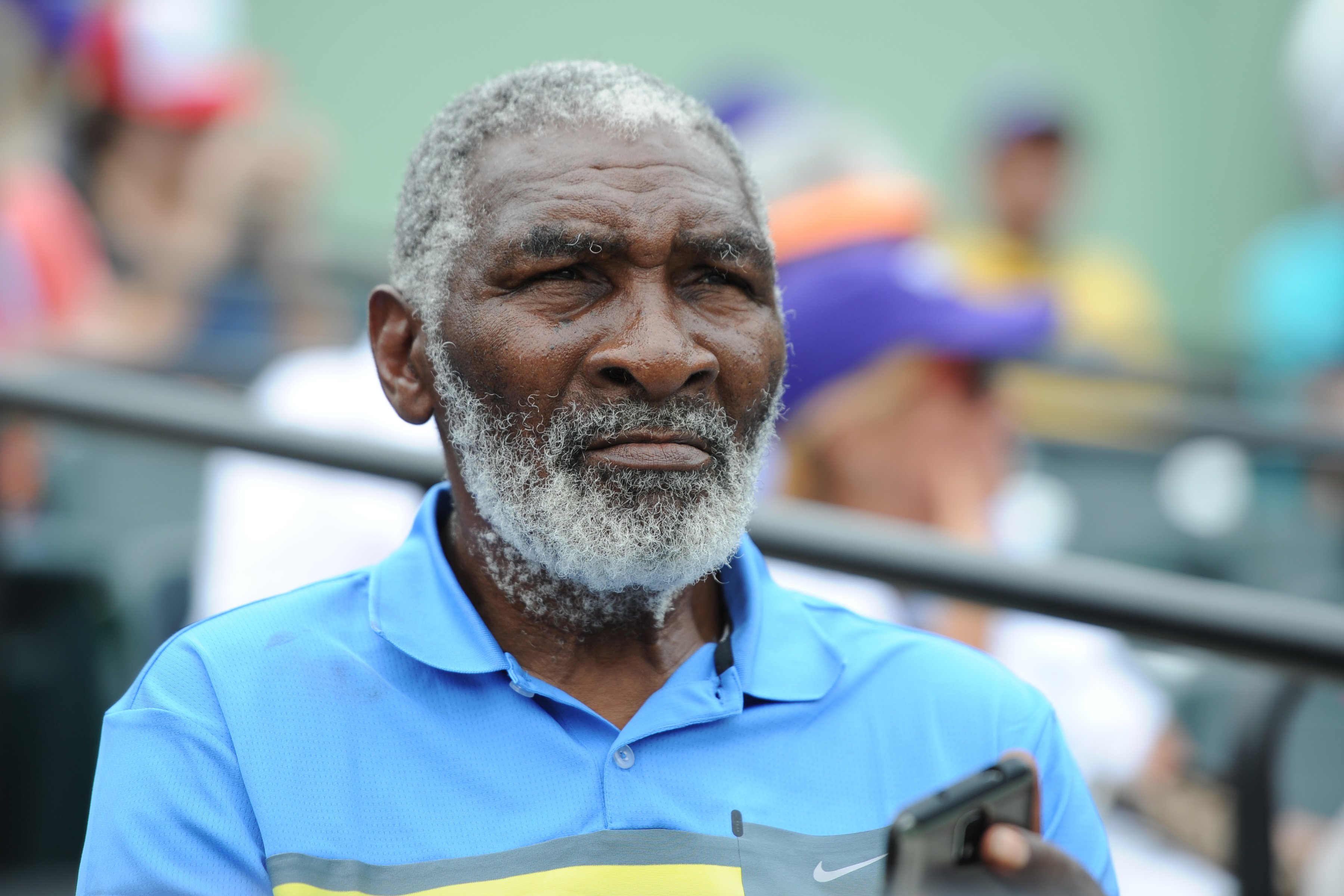 Richard Williams is seen at the Sony Open Tennis tournament at Crandon Park Tennis Center on March 29, 2014 in Key Biscayne, Florida | Source: Getty images 
