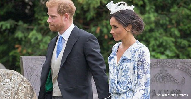 Meghan Markle's dress steals the show at Princess Diana's niece's wedding