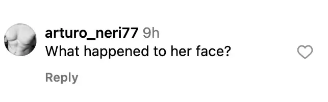 A fan comments on Helen Hunt's post | Source: Instagram/helenhunt