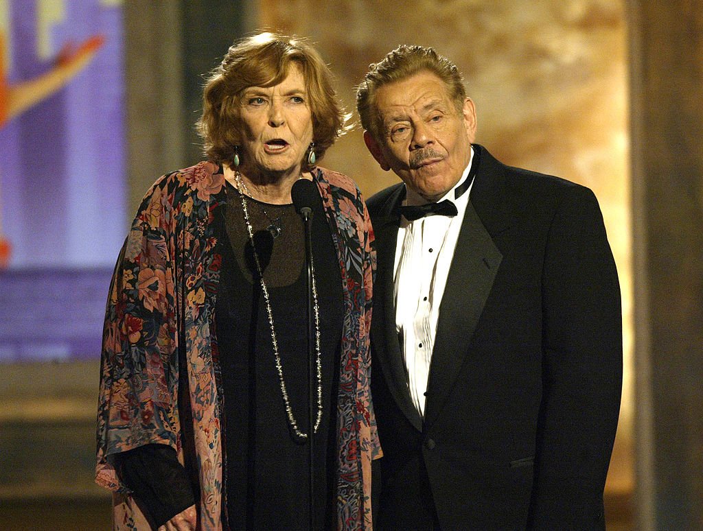 Jerry Stiller and Anne Meara on June 6, 2004 in New York City | Photo: Getty Images 