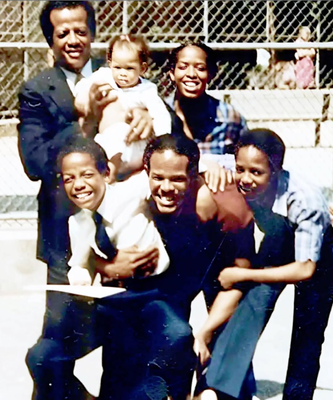 A throwback picture of the Wayans siblings with their father, dated January 17, 2026 | Source: Instagram/AfrocentricFilmsCollaborative