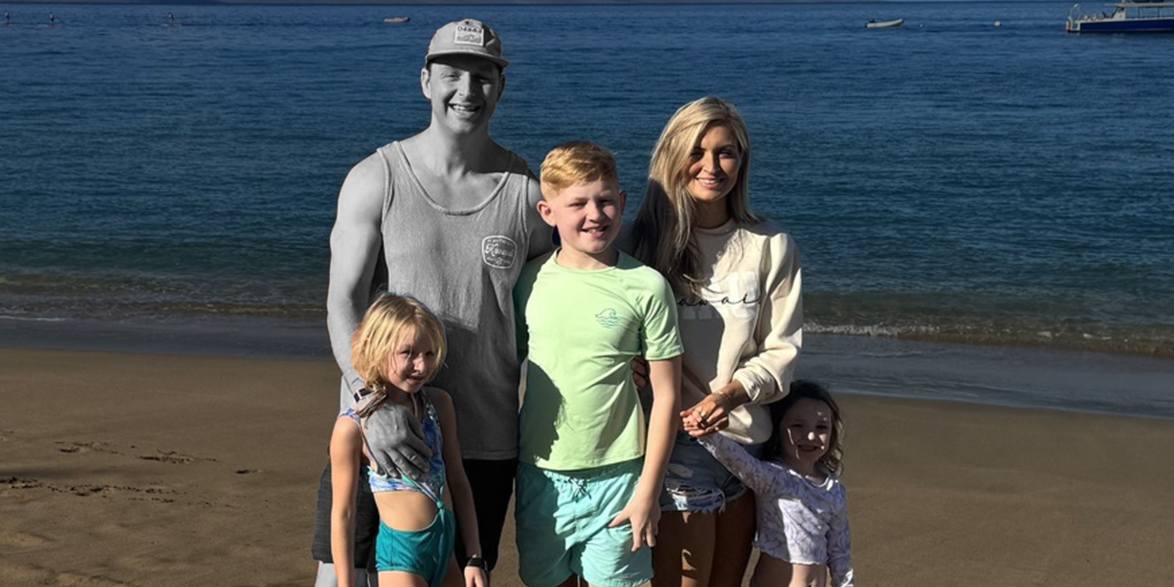 Ryan Jennings with his wife, Emily Jennings, and their children. | Source: Facebook/emilyyynoelle