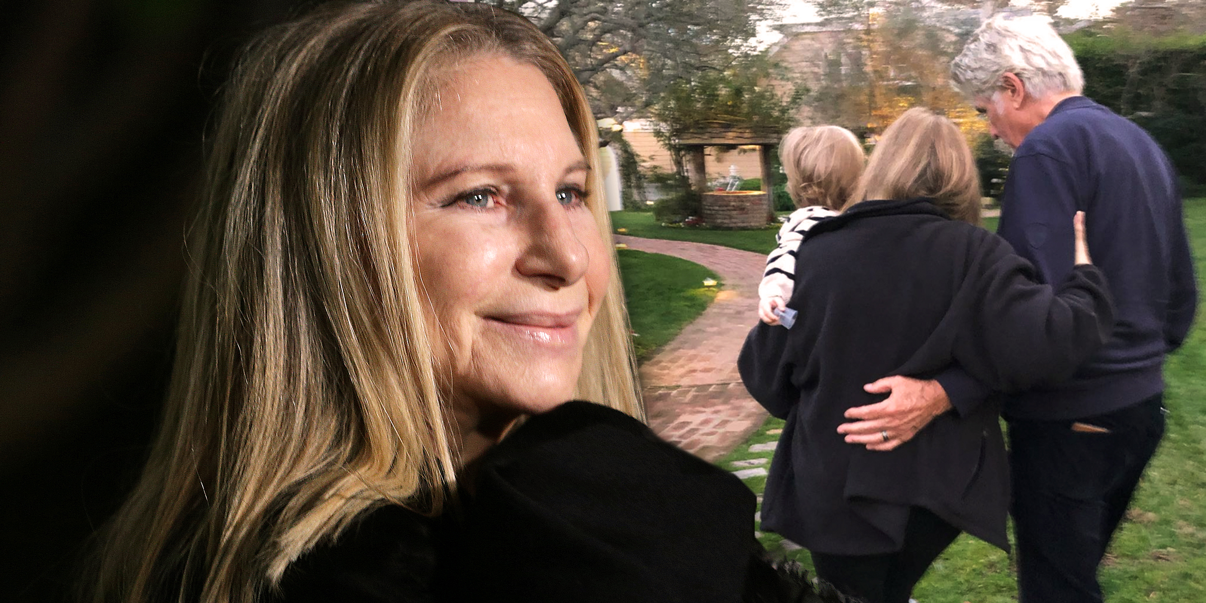Barbara Streisand | Barbara Streisand with husband James Brolin and their grandchild | Instagram/barbrastreisand