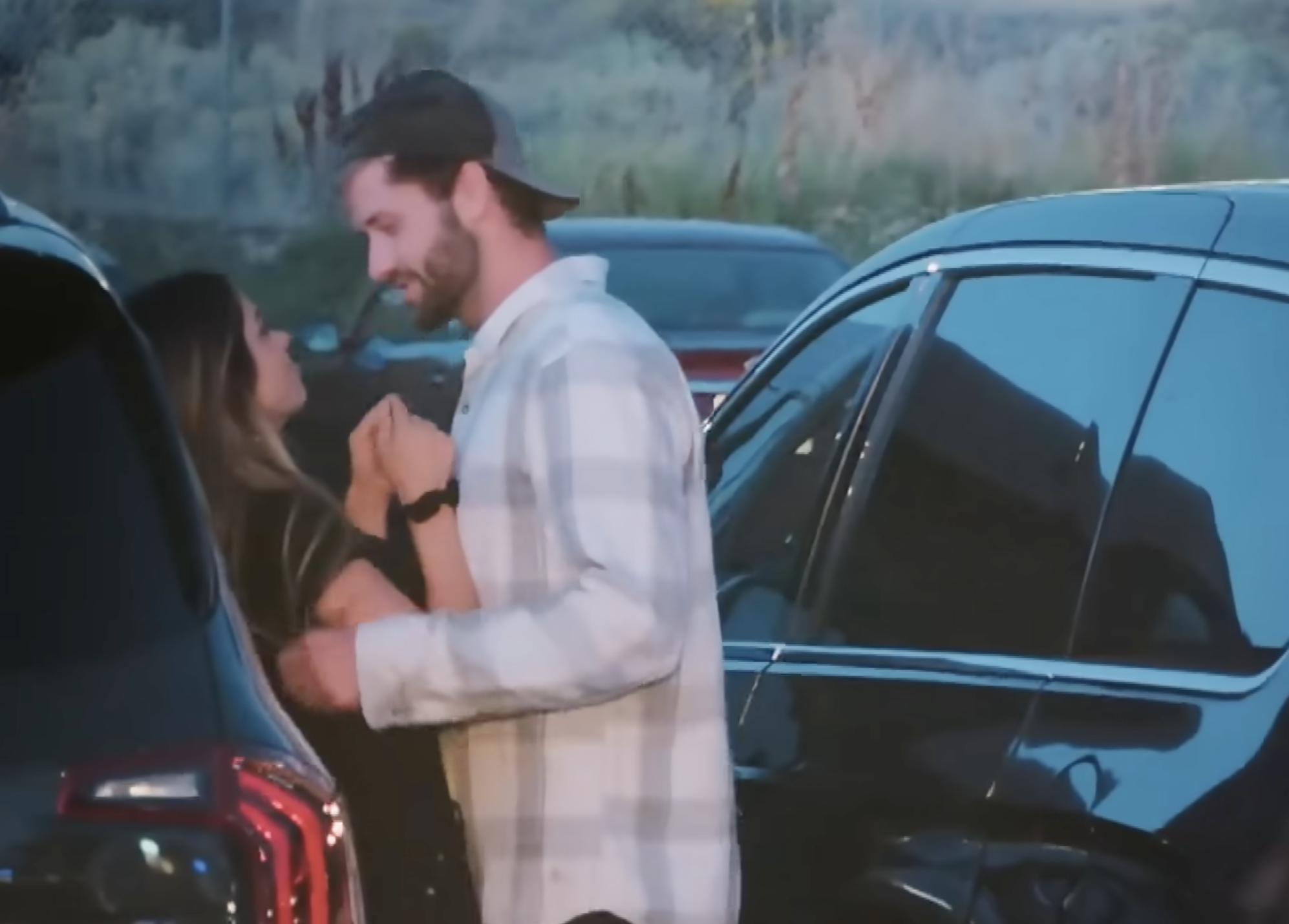 Taylor Frankie Paul with her ex, Dakota Mortensen, from a video dated March 19, 2026 | Source: YouTube/@EntertainmentTonight