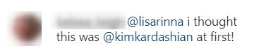 Instagram user comments on Lisa Rinna's promotional post for her new beauty line. | Source: Instragram/lisarinna.