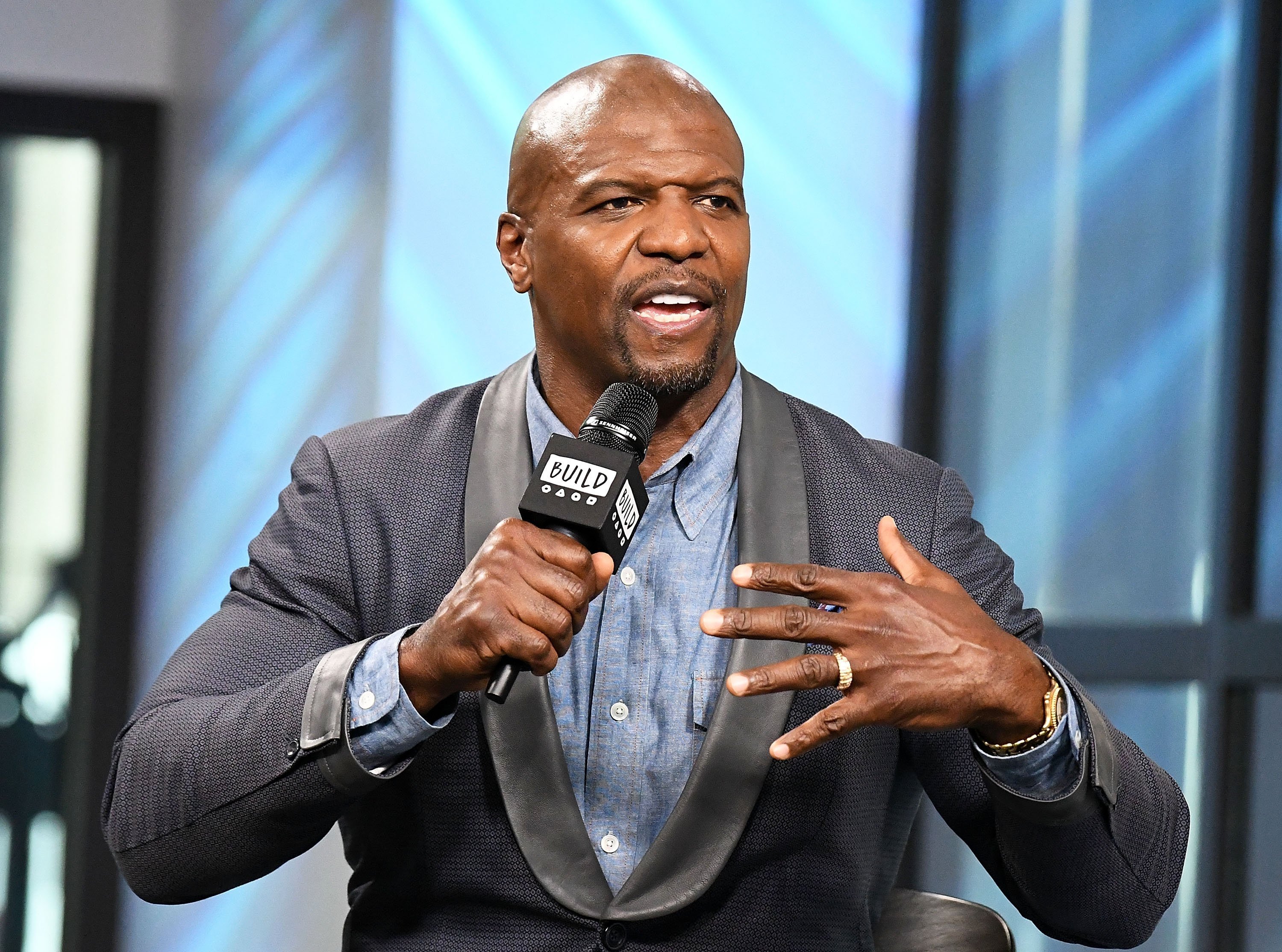 Terry Crews at the Build Series event | Photo: Getty Images