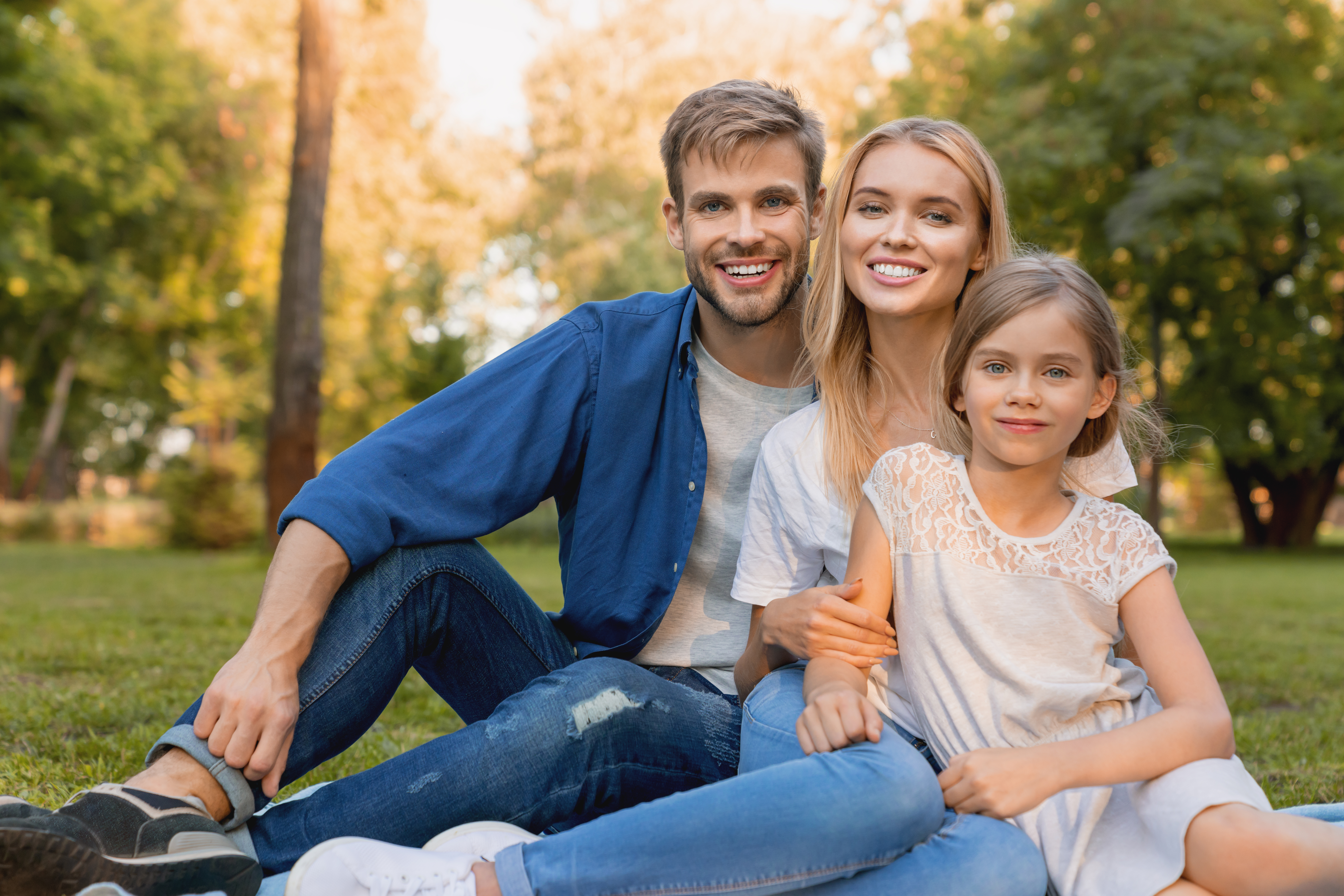 Eine glückliche Familie. | Quelle: Shutterstock