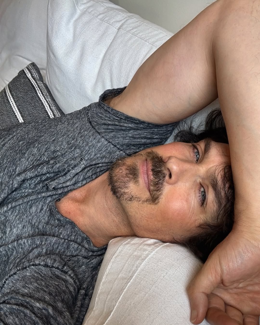 A close-up of Ian Somerhalder, dated March 2025 | Source: Instagram/iansomerhalder