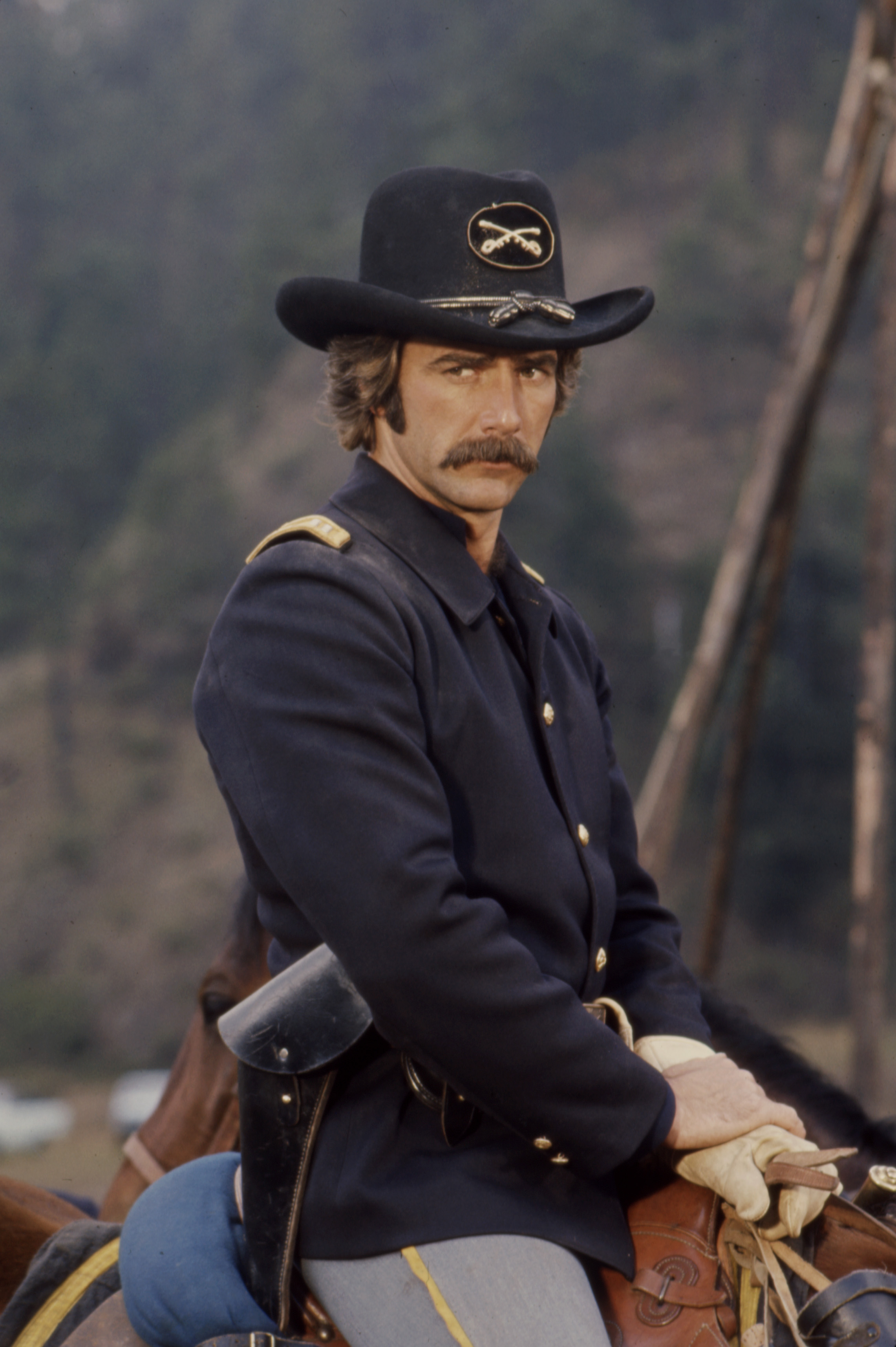 Actor Sam Elliott pictured in a scene from the ABC TV movie "I Will Fight No More Forever" on April 14, 1975 | Source: Getty Images