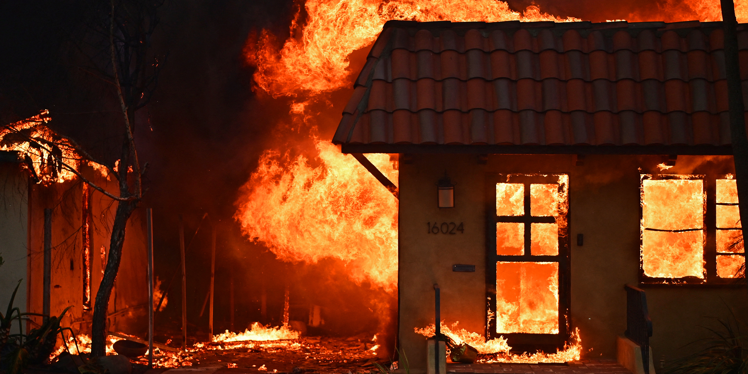 The Pacific Palisades fire| Source: Getty Images