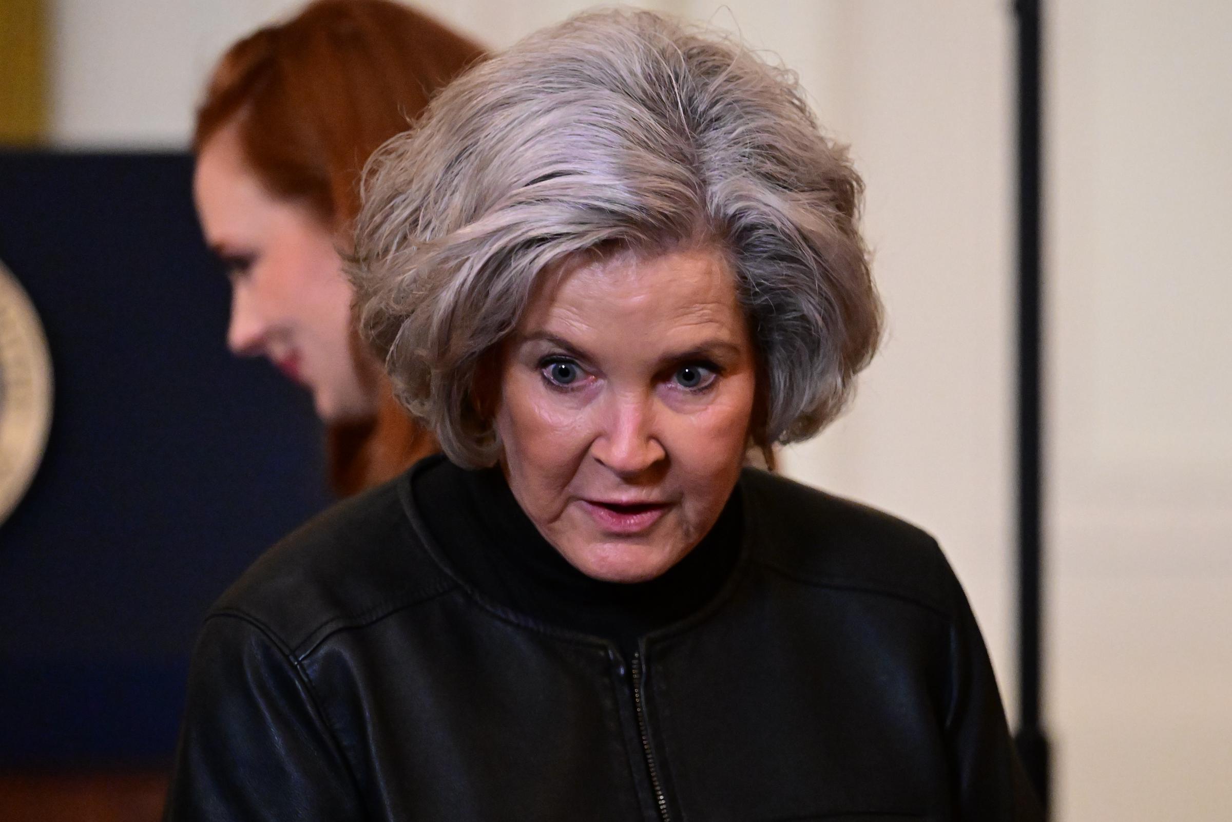 Susie Wiles attends a Medal of Honor Ceremony in the East Room of the White House on March 2, 2026 | Source: Getty Images