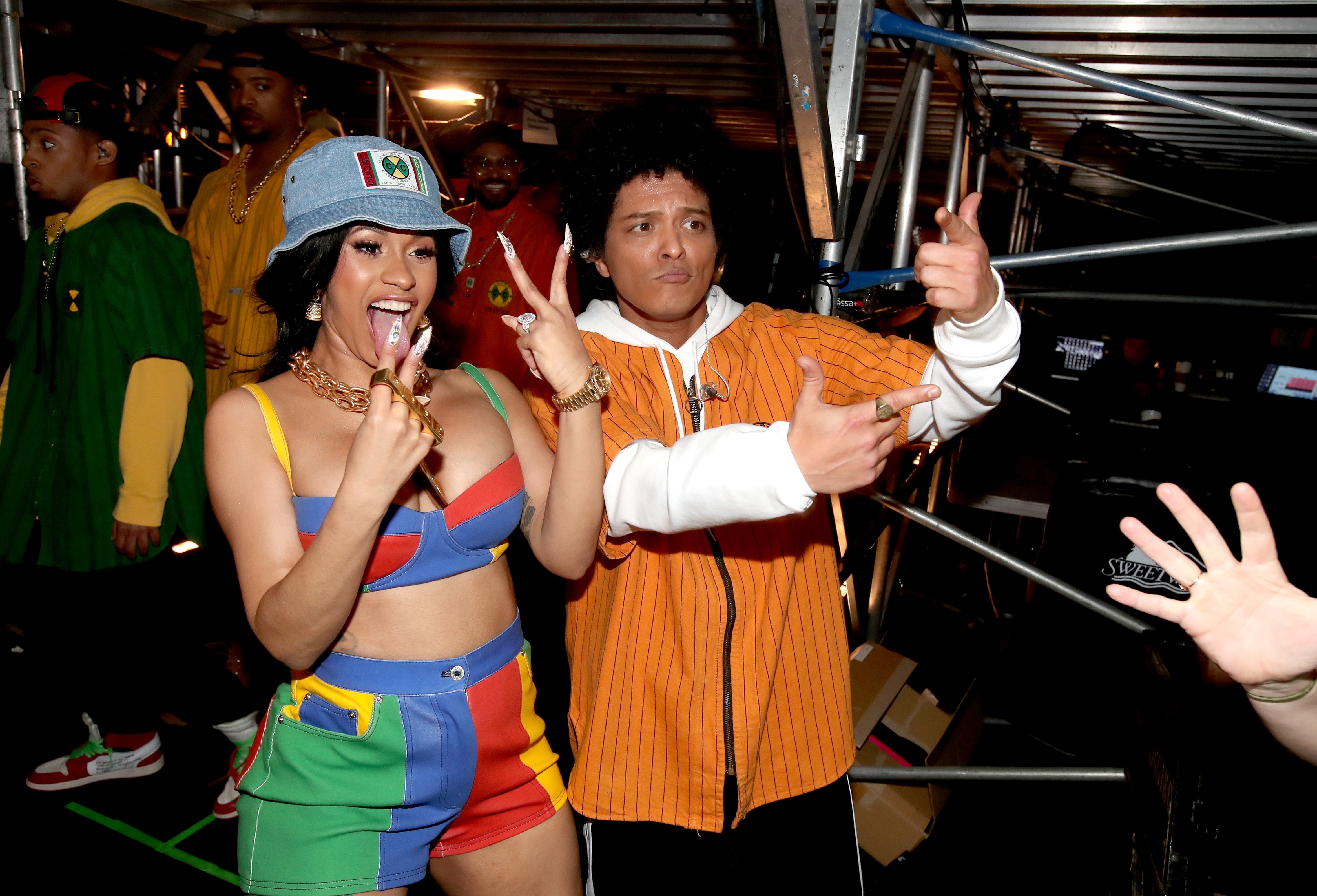 Cardi B and Bruno Mars | Photo: Getty Images
