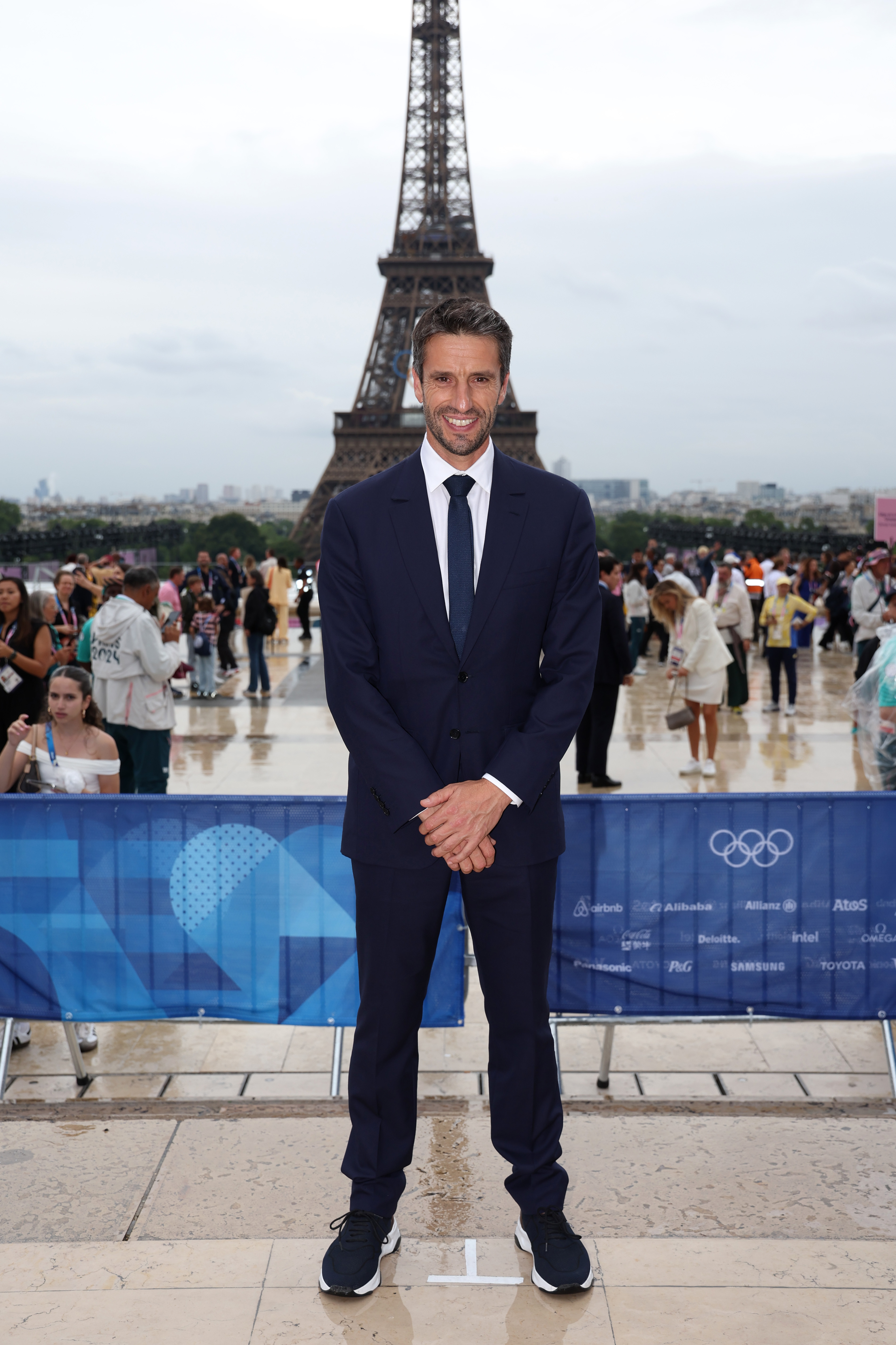 Tony Estanguet attends the red carpet ahead of the opening ceremony of the Olympic Games Paris 2024 in Paris, France, on July 26, 2024. | Source: Getty Images