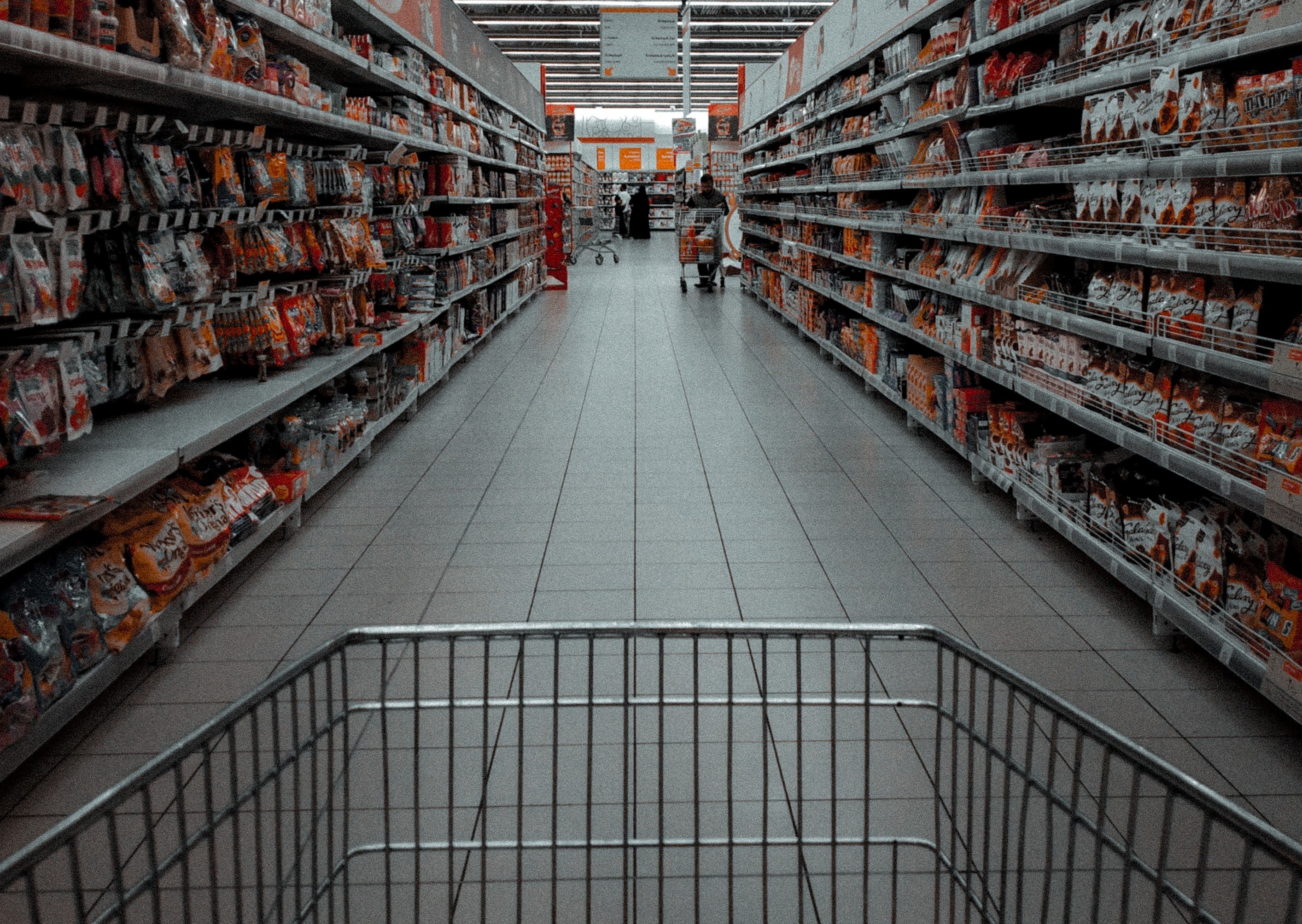 Pasillo de supermercado. | Foto: Unsplash