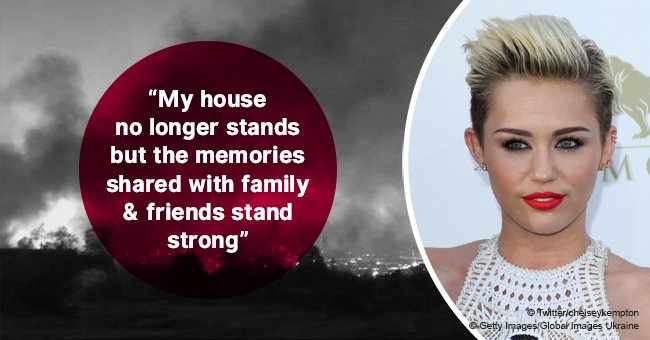 Miley Cyrus ‘completely devastated’ after her house burnt down in California wildfire
