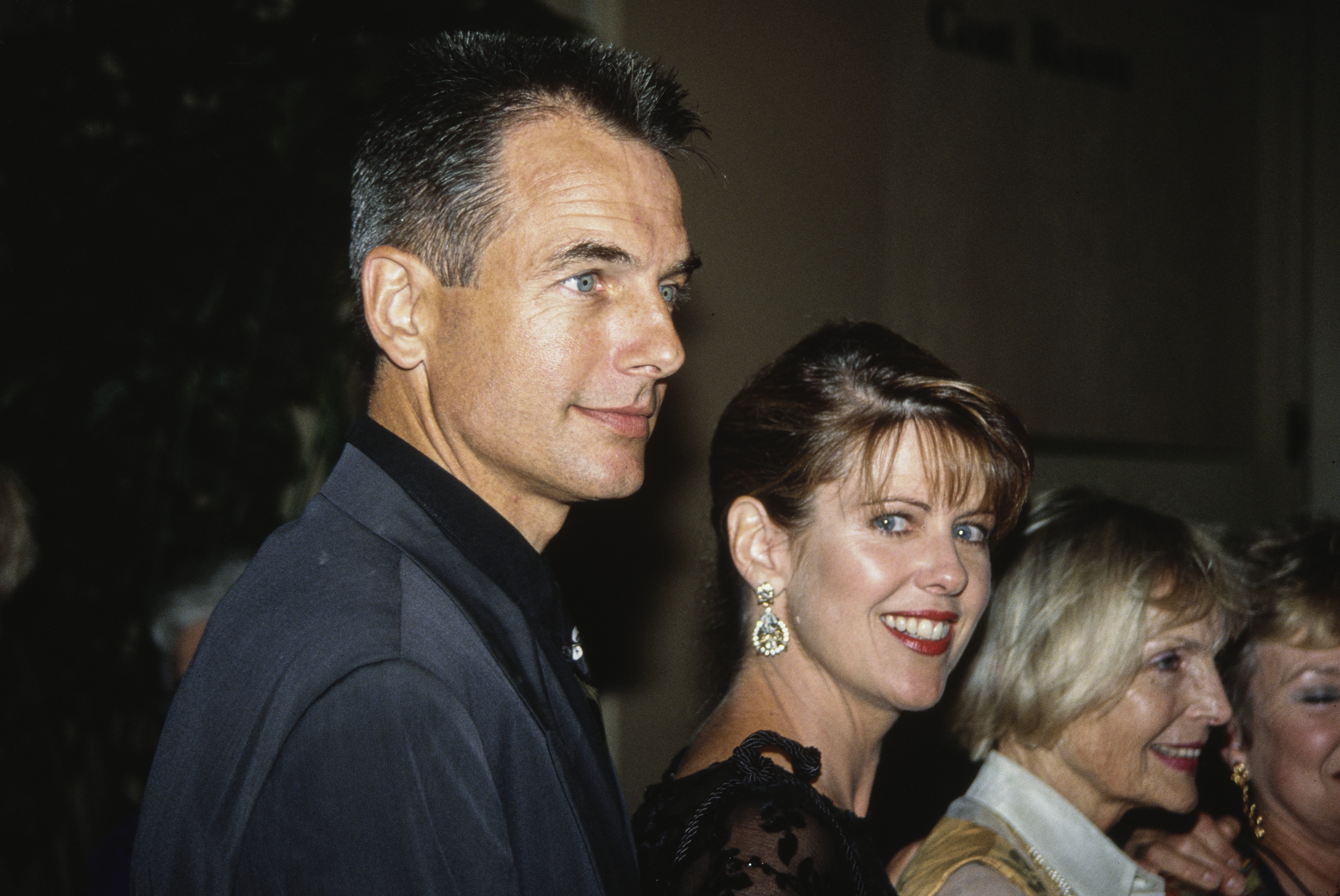 Mark Harmon and his wife, Pam Dawber, at Chesebrough-Ponds' 5th Annual National Hero Awards in Midtown Manhattan, New York City, on October 25, 1993 | Source: Getty Images