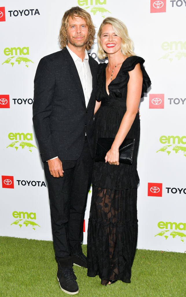 Christian Olsen and Sarah Wright attending the 2nd Annual Environmental Media Association Honors Benefit Gala in Pacific Palisades, California in September 2019. | Image: Getty Images.  