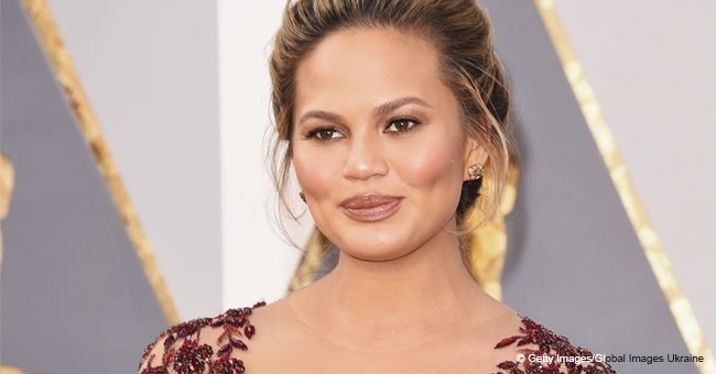 Chrissy Teigen reveals precious baby son in sweet new photo