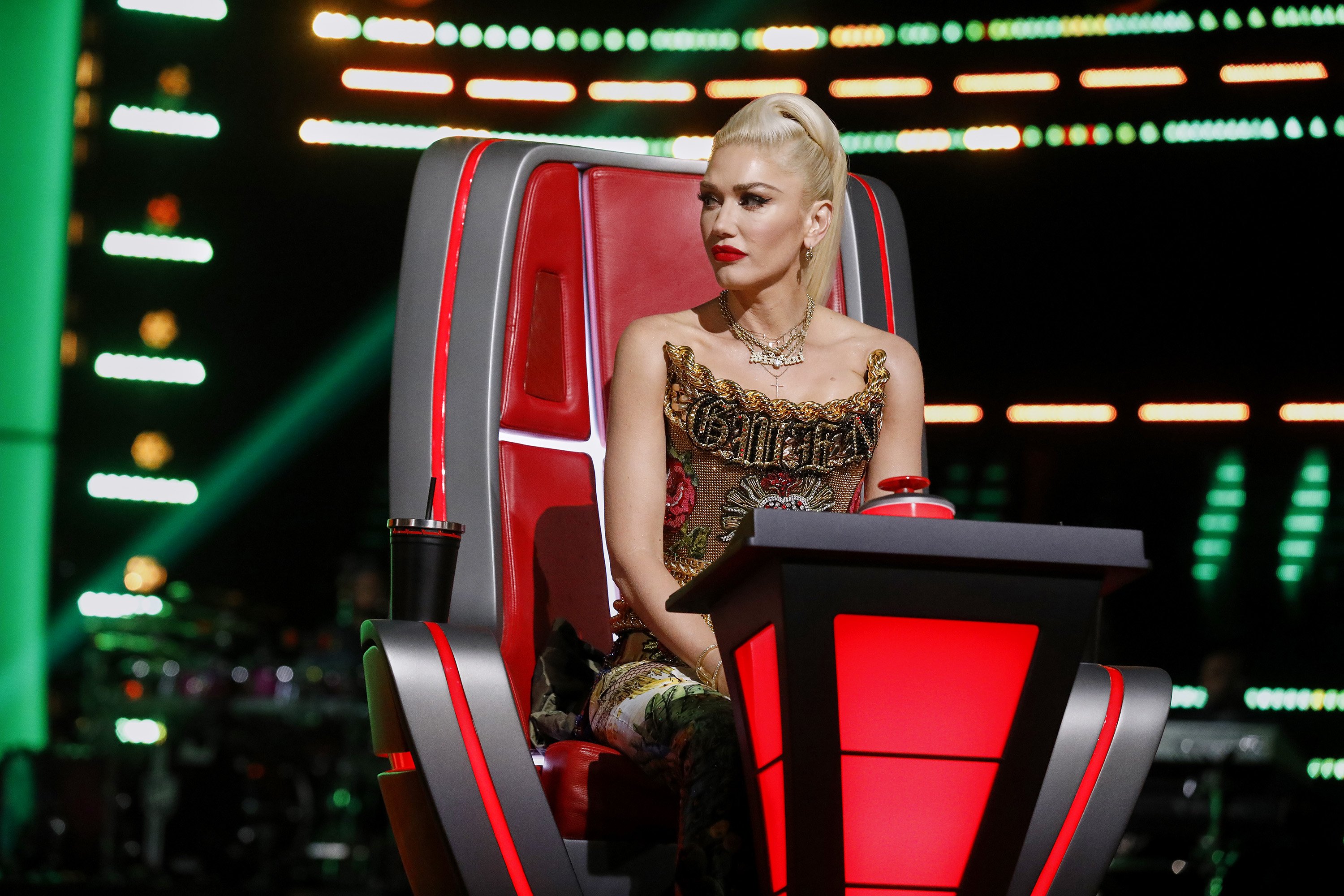 Gwen Stefani on "The Voice" in 2019 | Source: Getty Images