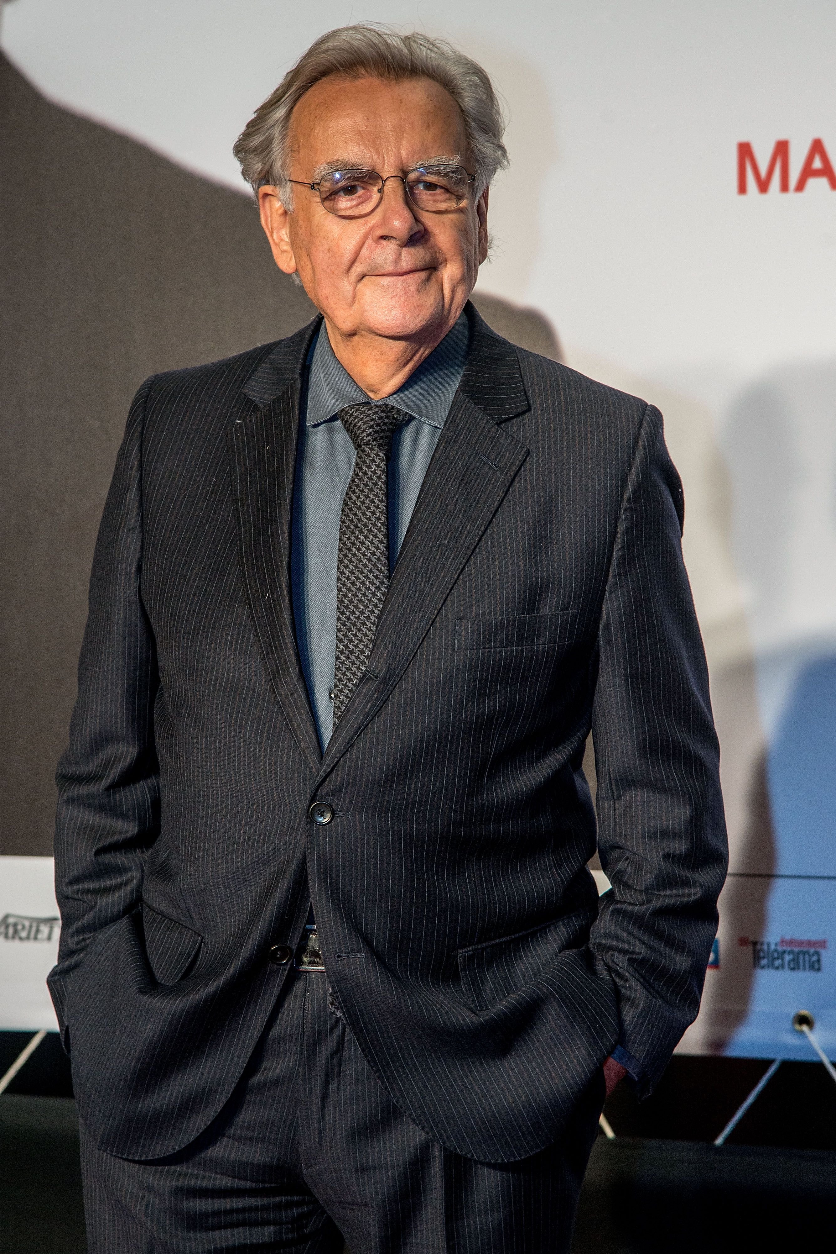 Bernard Pivot assiste à la cérémonie d'ouverture du 7e Festival du film Lumière le 12 octobre 2015 à Lyon, France. | Photo : Getty Images