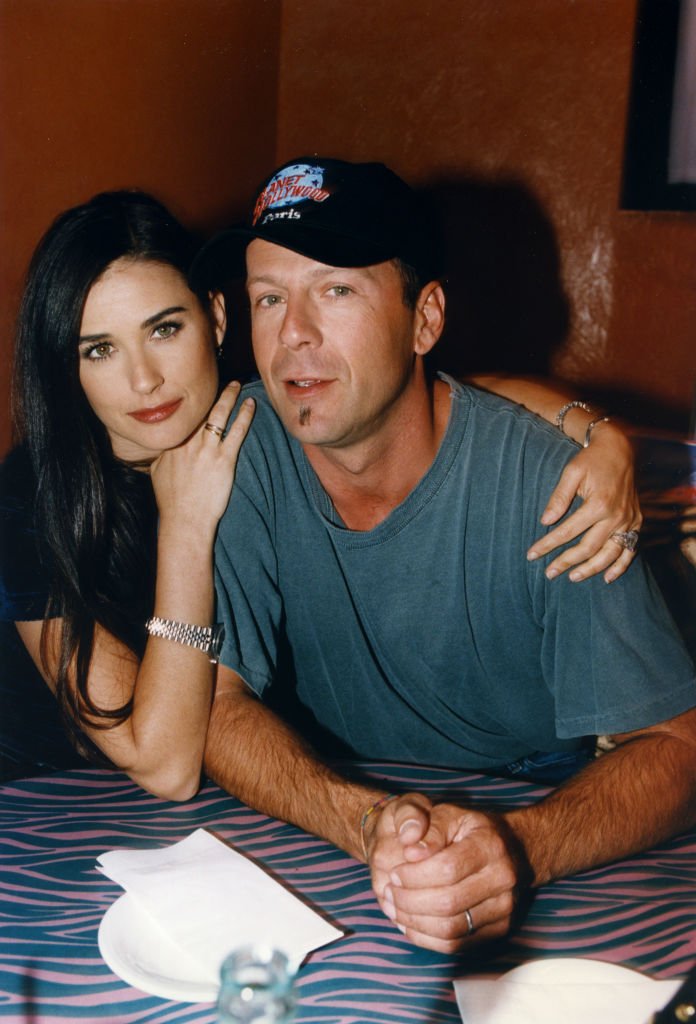 Bruce Willis and Demi Moore photographed together in 1995. | Source: Patrice Picot/Getty Images