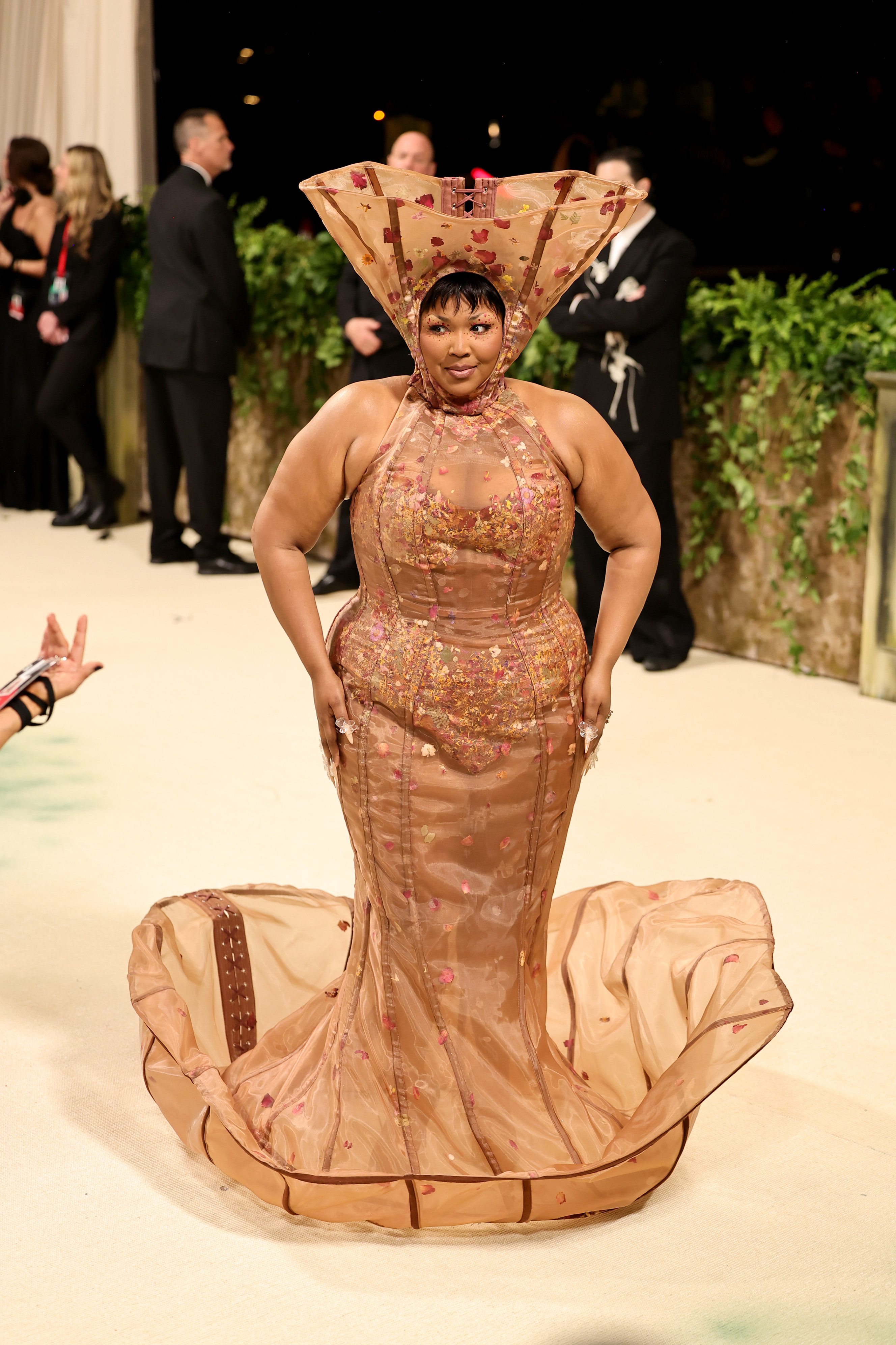 Lizzo attends The Met Gala Celebrating "Sleeping Beauties: Reawakening Fashion" at The Metropolitan Museum of Art in New York City, on May 6, 2024. | Source: Getty Images