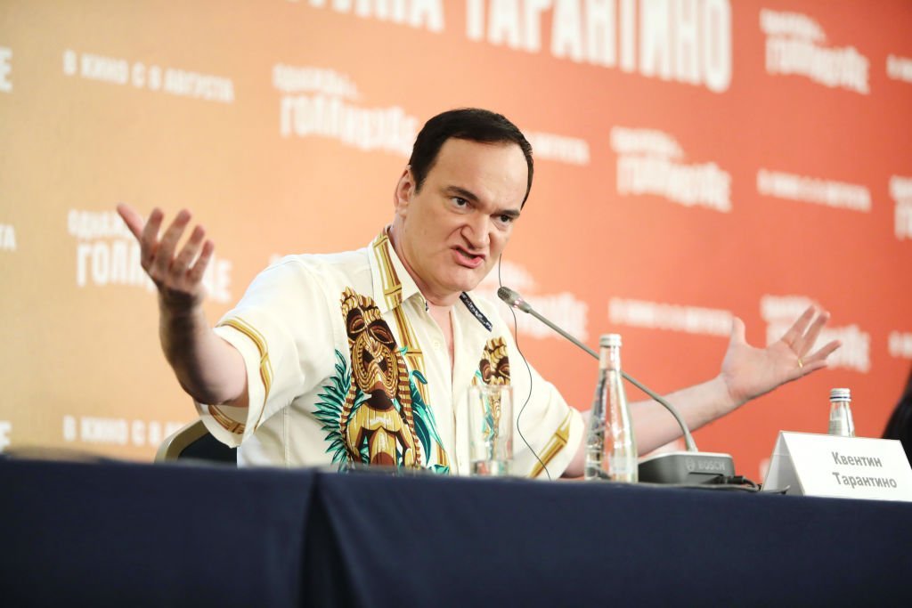 Quentin Tarantino attends the press conference of the movie "Once Upon a time in Hollywood" at The Ritz-Carlton | Photo: Getty Images
