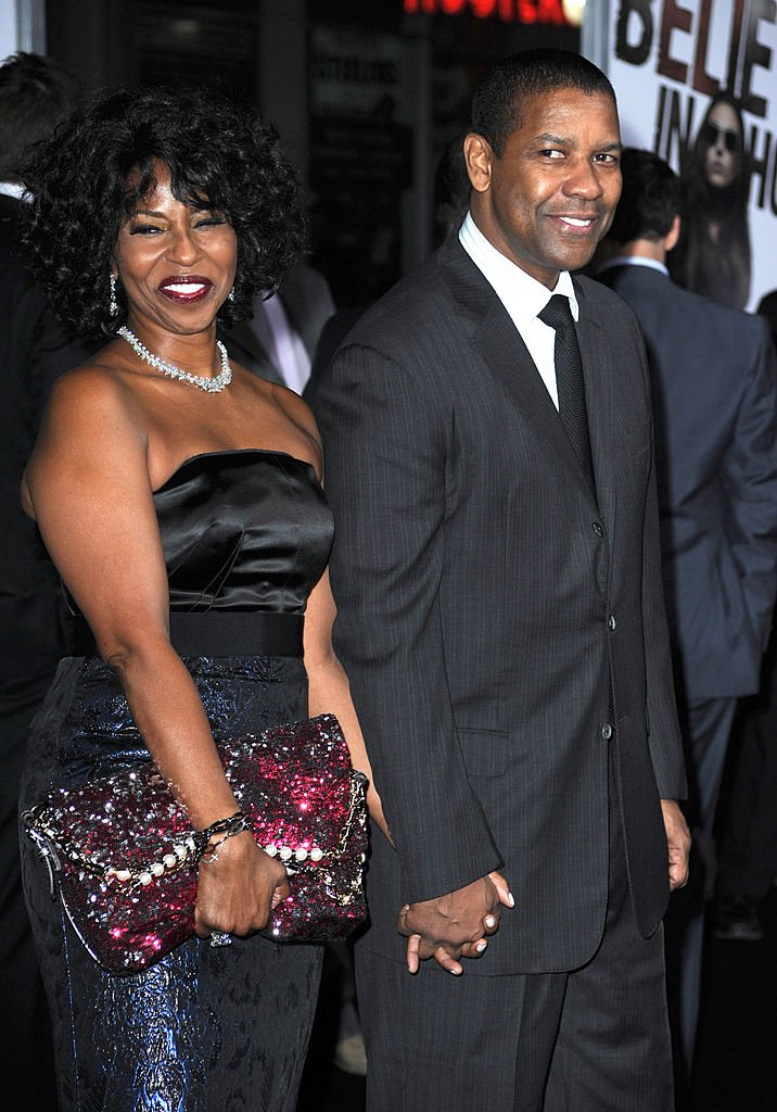 Denzel Washington and family attends the "The Book Of Eli" Los Angeles Premiere at Grauman's Chinese Theatre on January 11, 2010 in Hollywood, California. | Source: Getty Images
