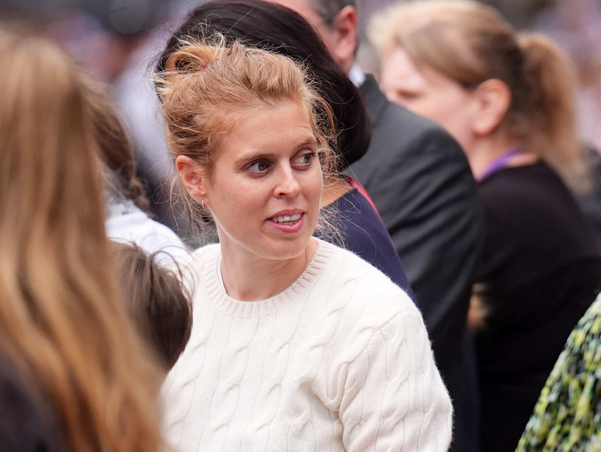 Princess Beatrice during a Homecoming Victory Parade on July 29, 2025, in London, England. | Source: Getty Images