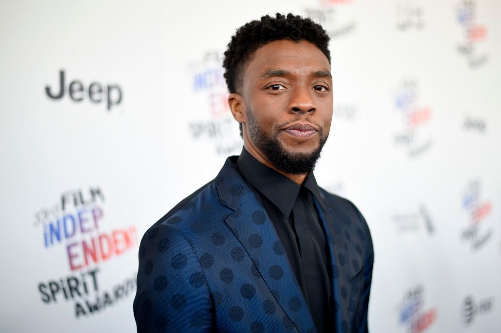 Chadwick Boseman at the 2018 Film Independent Spirit Awards in Santa Monica, California | Source: Getty Images