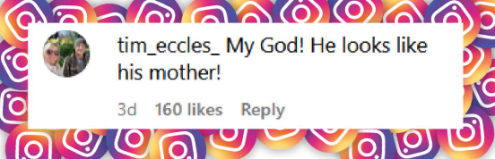 A fan reacts to a new photo of Michael Douglas and Catherine Zeta-Jones' Son Dylan, from a post dated August 9, 2025 | Source: Instagram/michaelkirkdouglas