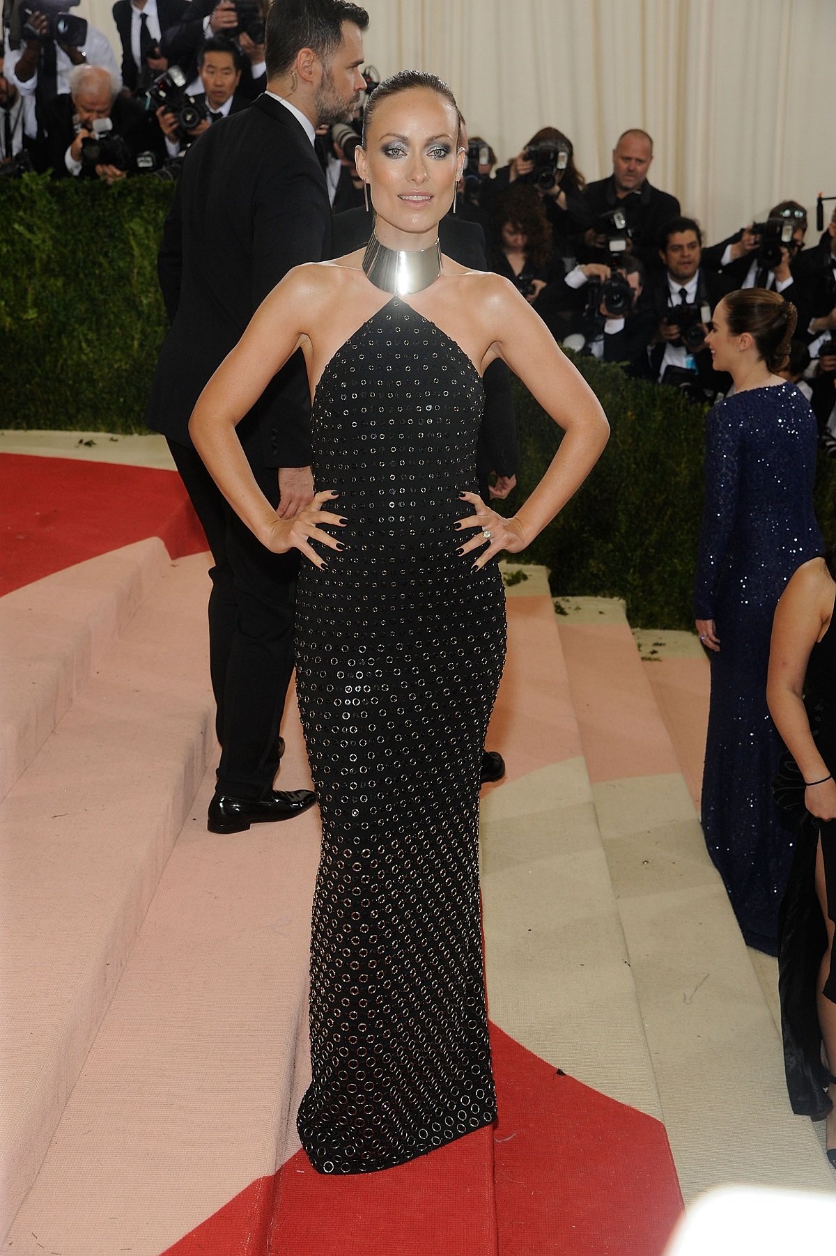 Olivia Wilde at the Met Gala on May 2, 2016, in New York City | Source: Getty Images