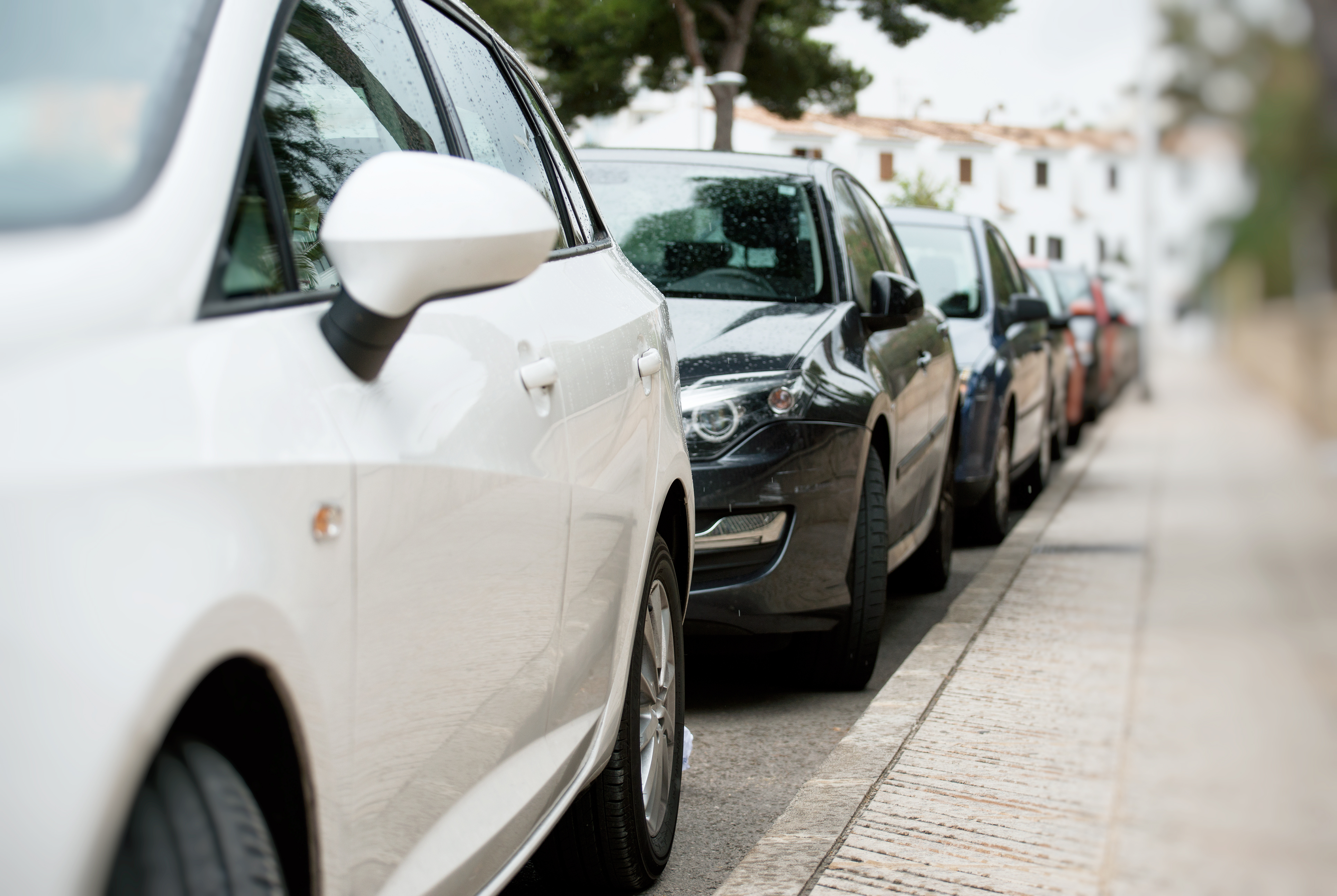 Cars parked along the street | Source: Shutterstock