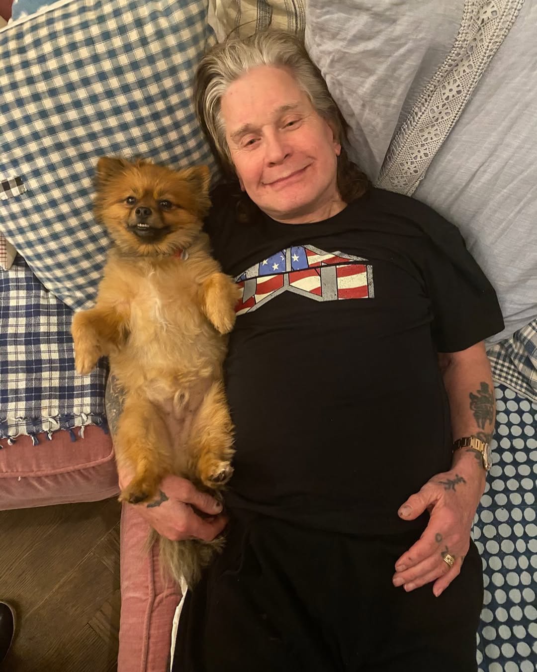 Ozzy Osbourne from a post dated January 2, 2021. | Source: Instagram/sharonosbourne