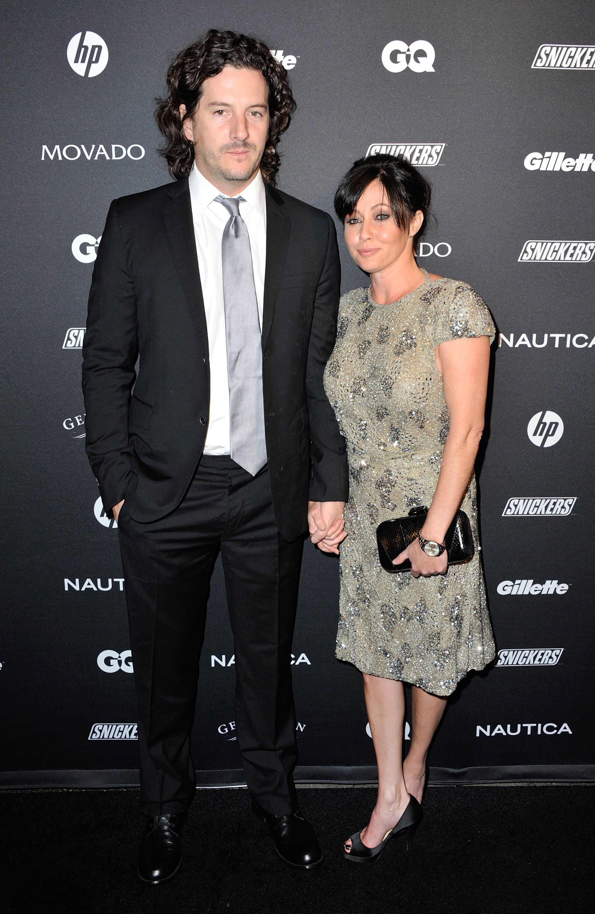 Shannen Doherty and husband Kurt Iswarienko in New York City in 2012 | Source: Getty Images