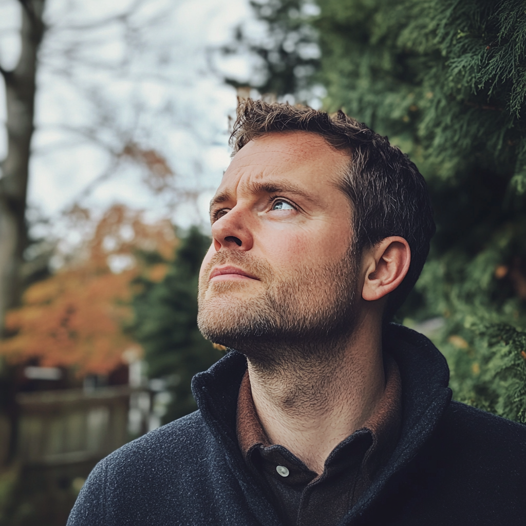 A man looking thoughtful | Source: Midjourney