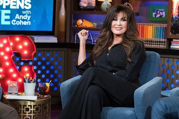 Marie Osmond on set of Watch What Happens Live With Andy Cohen | Photo: Getty Images
