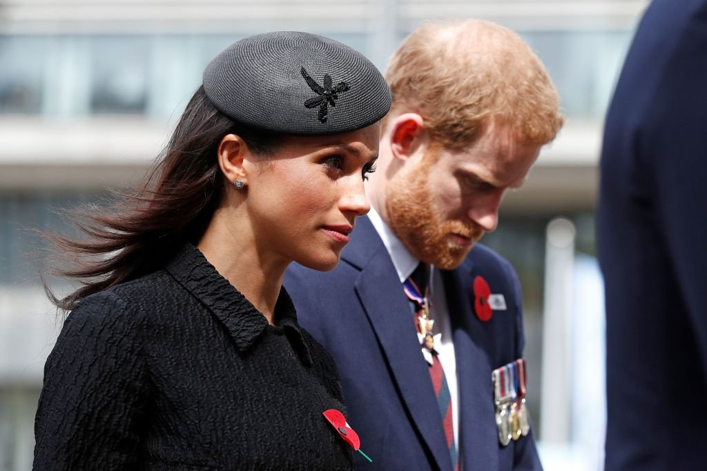 Meghan Markle y el príncipe Harry el 25 de abril de 2018. | Foto: Getty Images