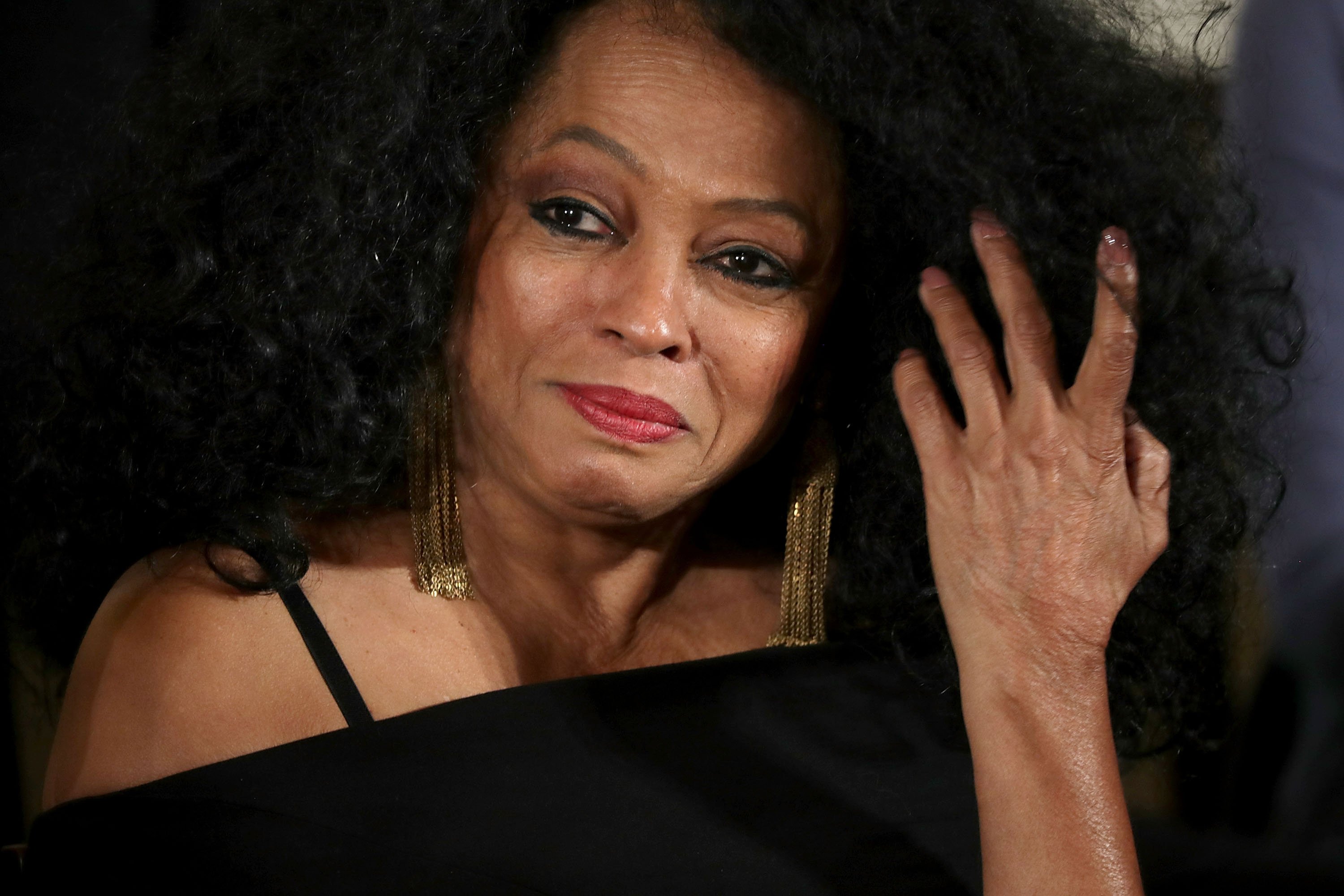 Diana Ross during a ceremony at the White House, November 22, 2016 in Washington, DC. | Photo: Getty Images
