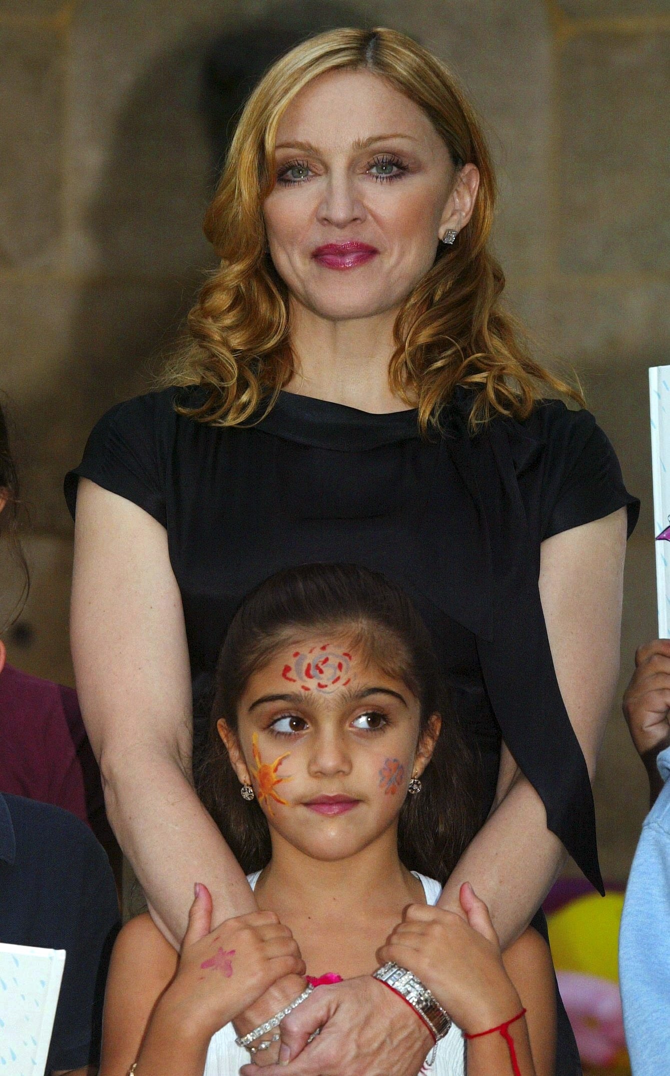Madonna with her daughter Lourdes "Lola" Leon on September 15, 2003 in Paris, France | Source: Getty Images