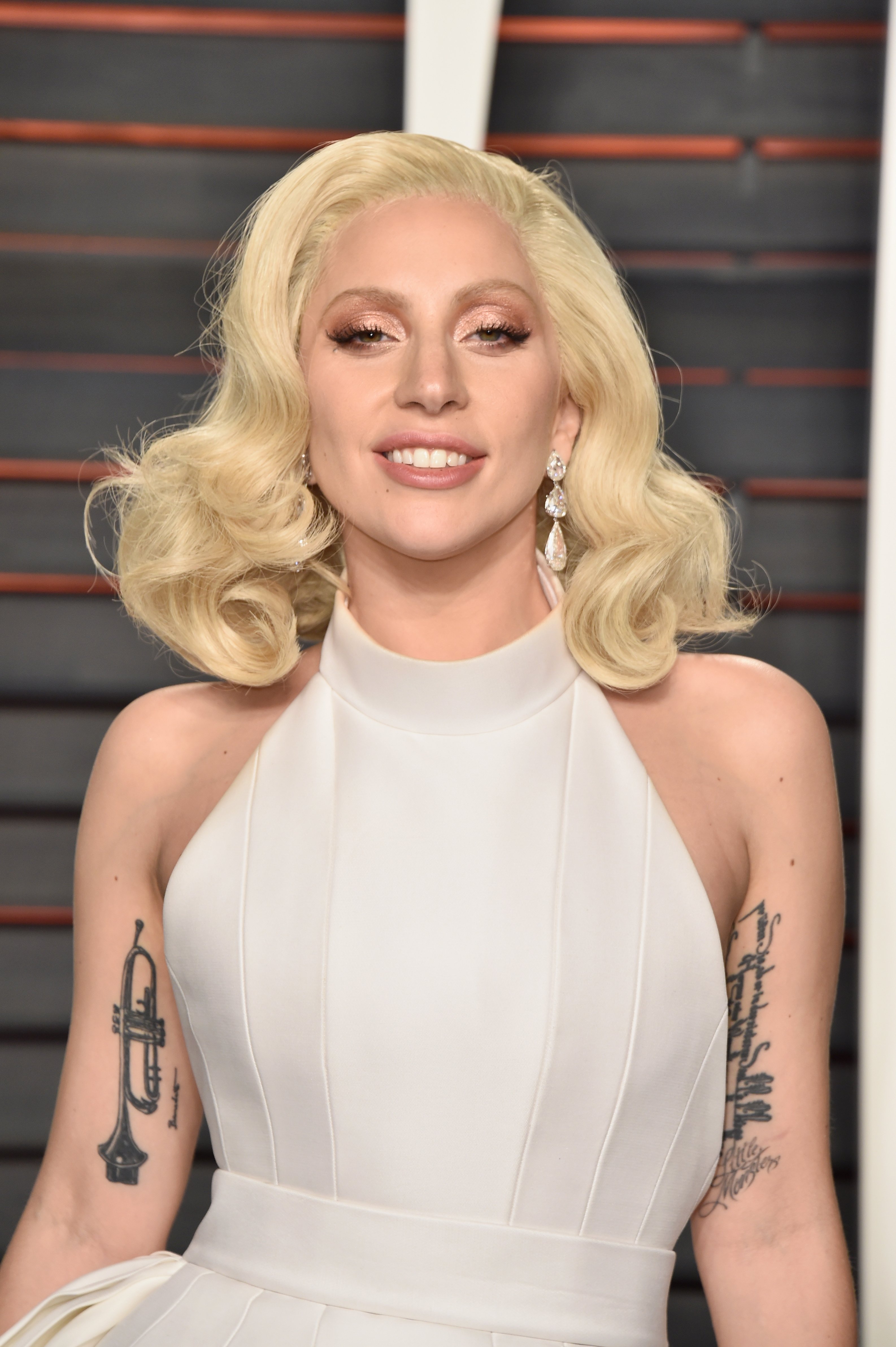 Lady Gaga attends the 2016 Vanity Fair Oscar Party on February 28, 2016. | Photo: Getty Images.