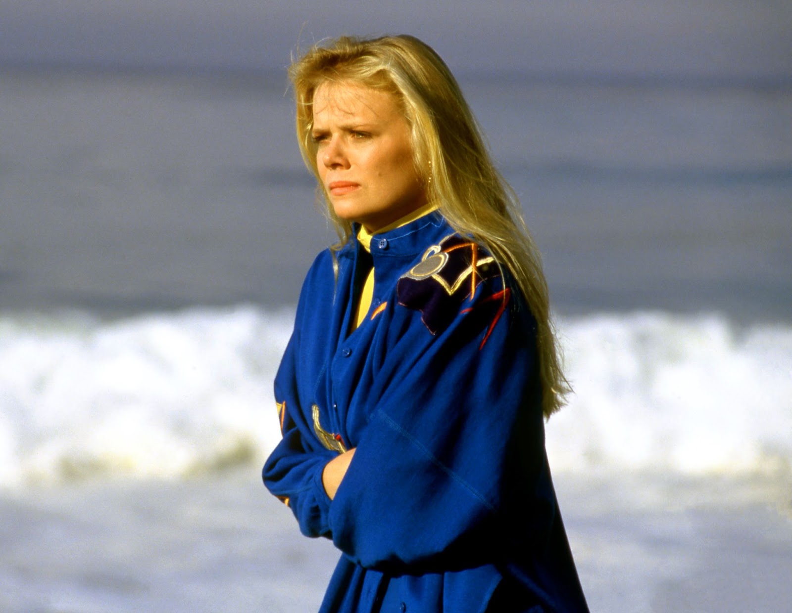 Marcy Walker filming "Santa Barbara" in Los Angeles, California, circa 1986. | Source: Getty Images