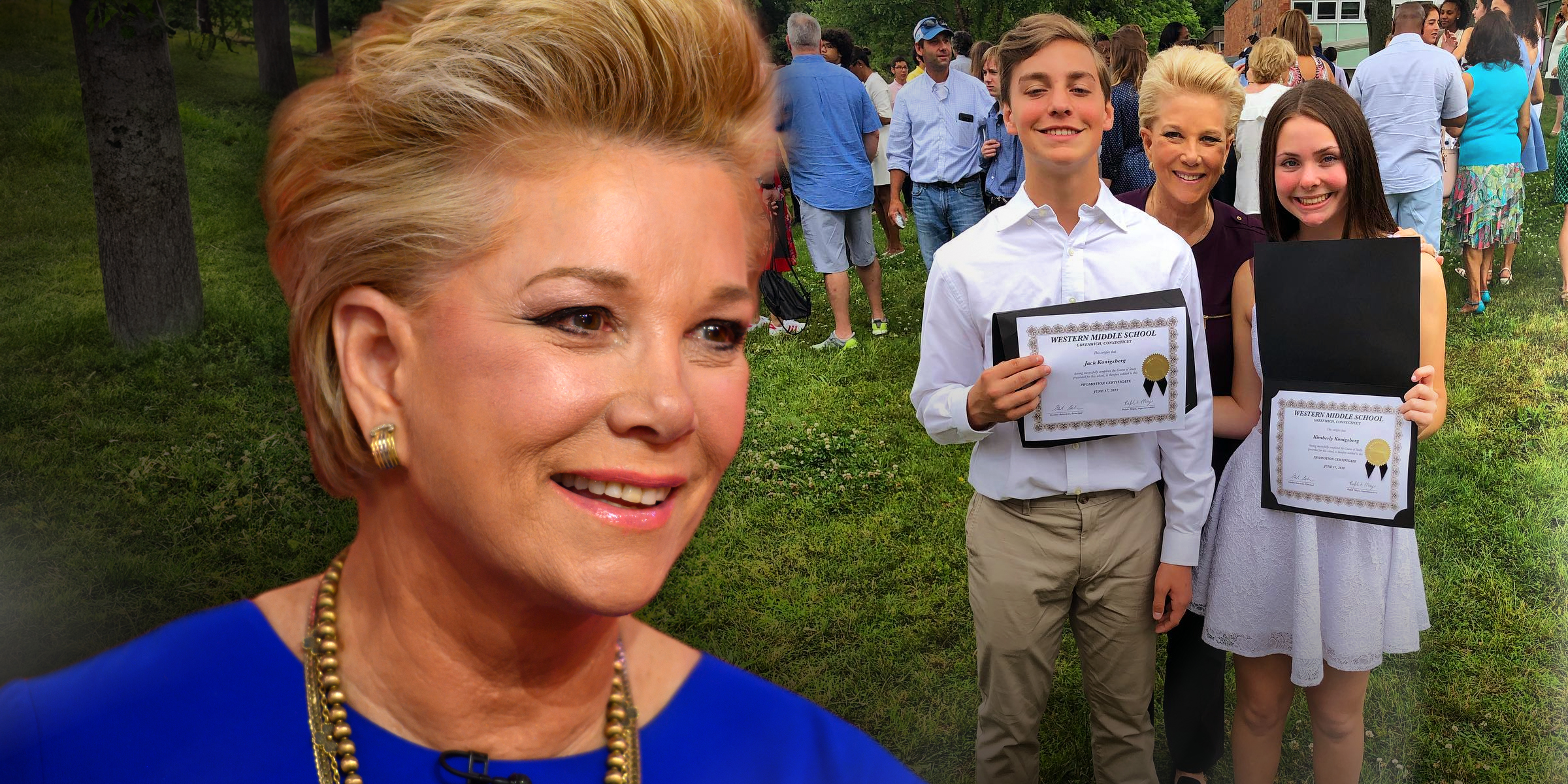 Joan Lunden | Joan Lunden, Jack, and Kimberly | Source: Getty Images | Facebook.com/JoanLunden