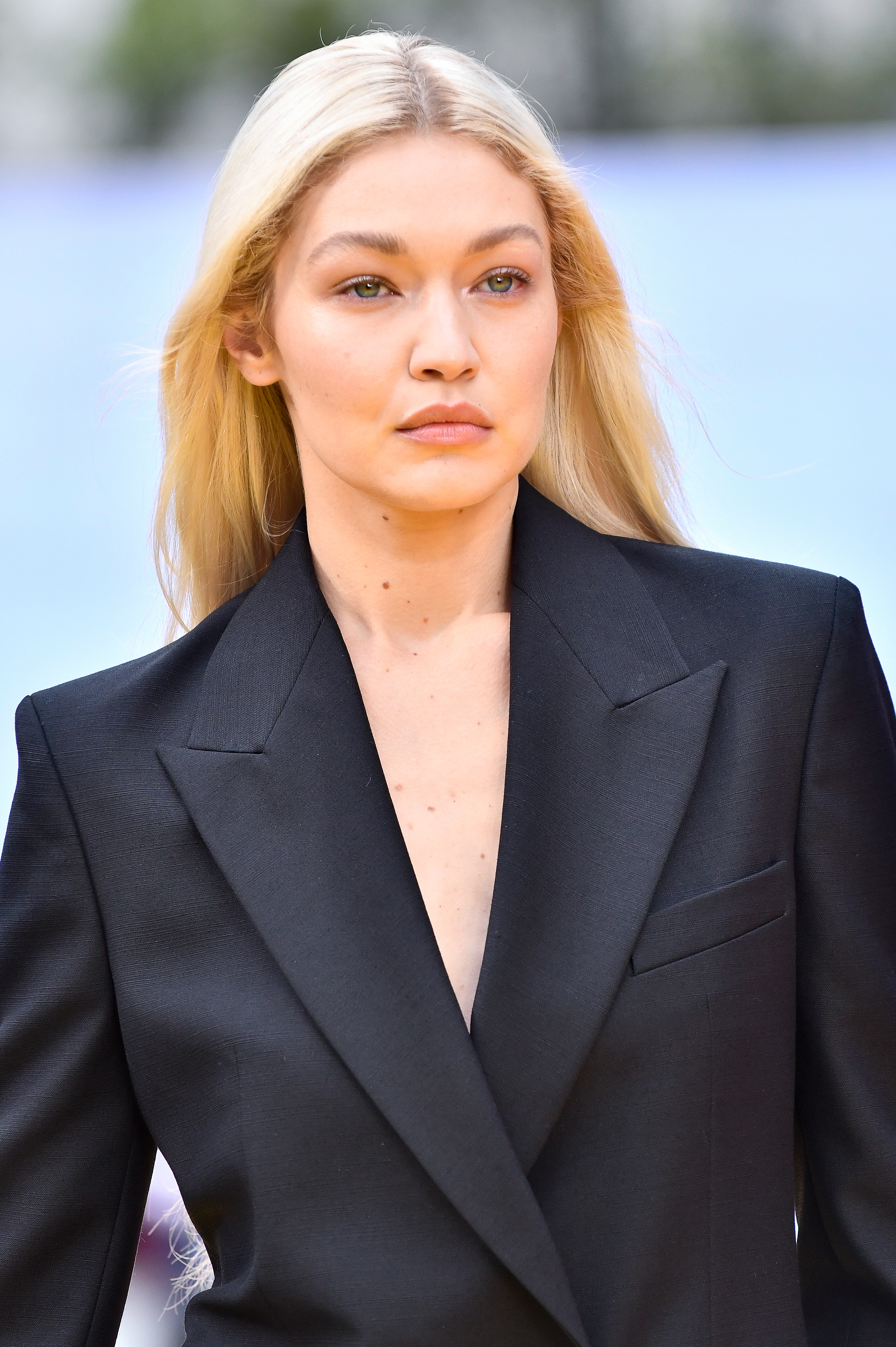 Gigi Hadid walks the runway during the Stella McCartney Ready to Wear Spring/Summer 2023 fashion show as part of the Paris Fashion Week on October 3, 2022, in France | Source: Getty Images