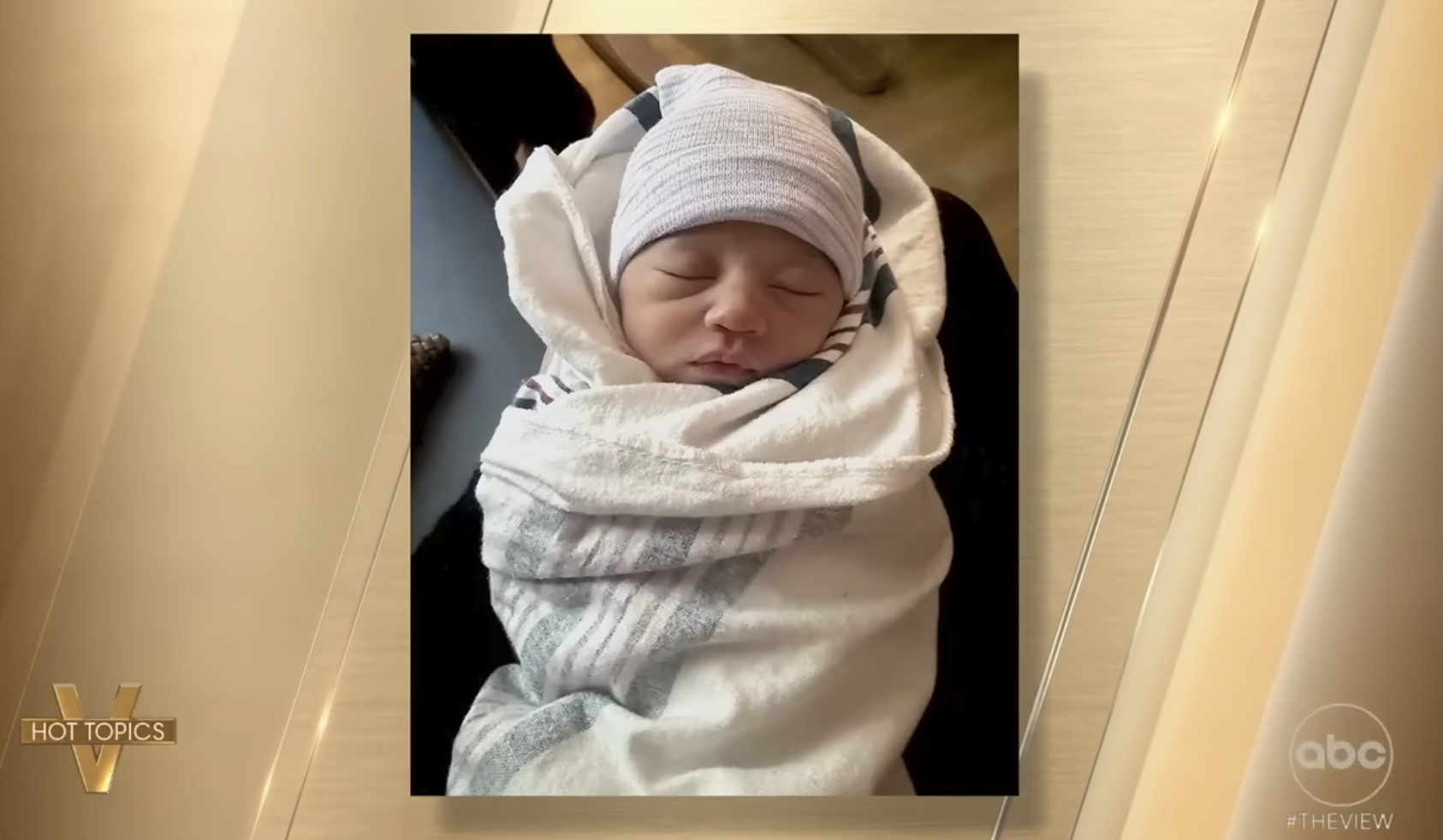 Whoopi Goldberg's great-granddaughter, Lotus Dean, is seen in a video shared on December 8, 2025 | Source: YouTube/TheView