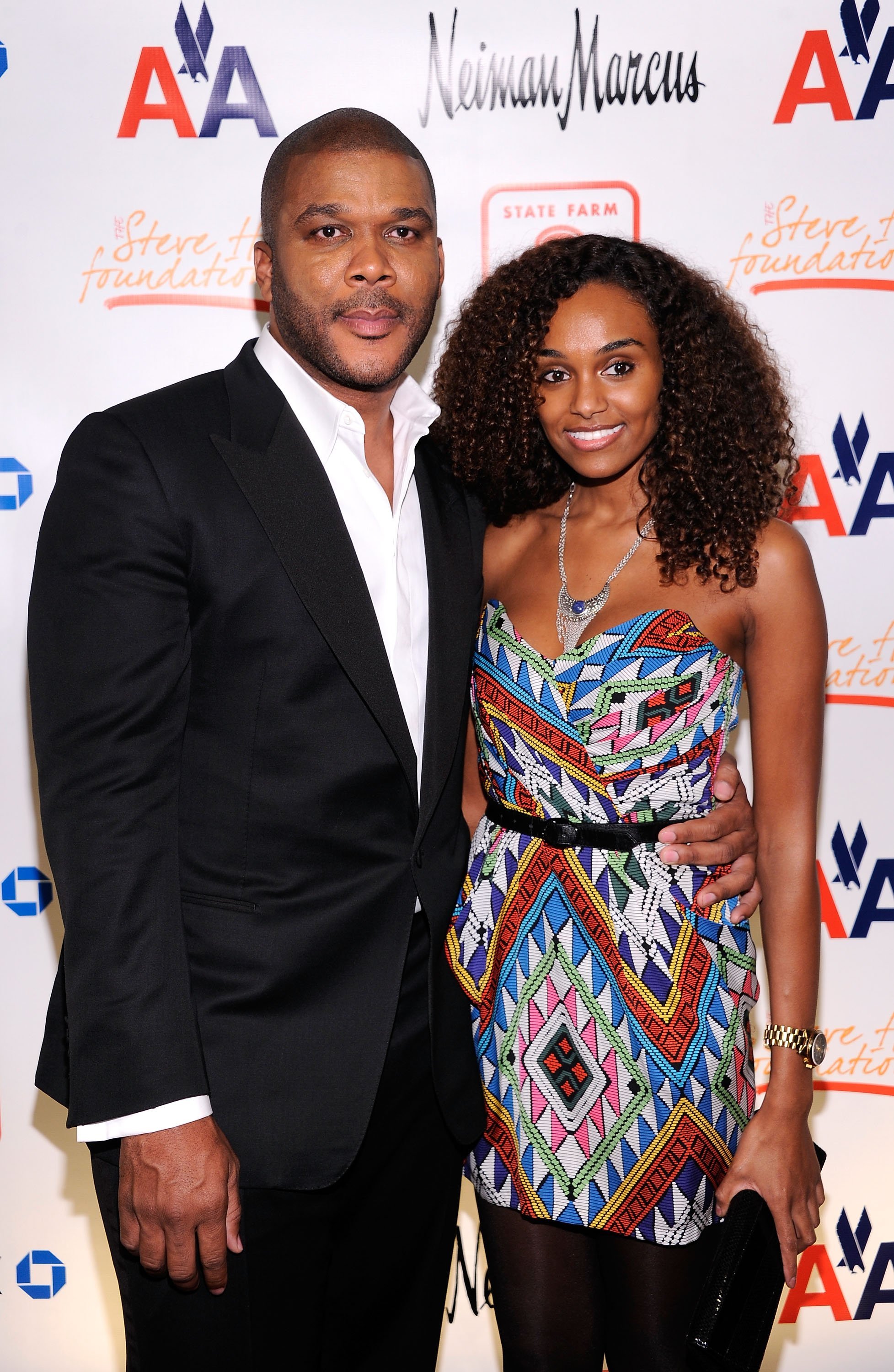 Tyler Perry and Gelila Bekele at the 2nd annual Steve Harvey Foundation Gala, 2011. | Photo: GettyImages