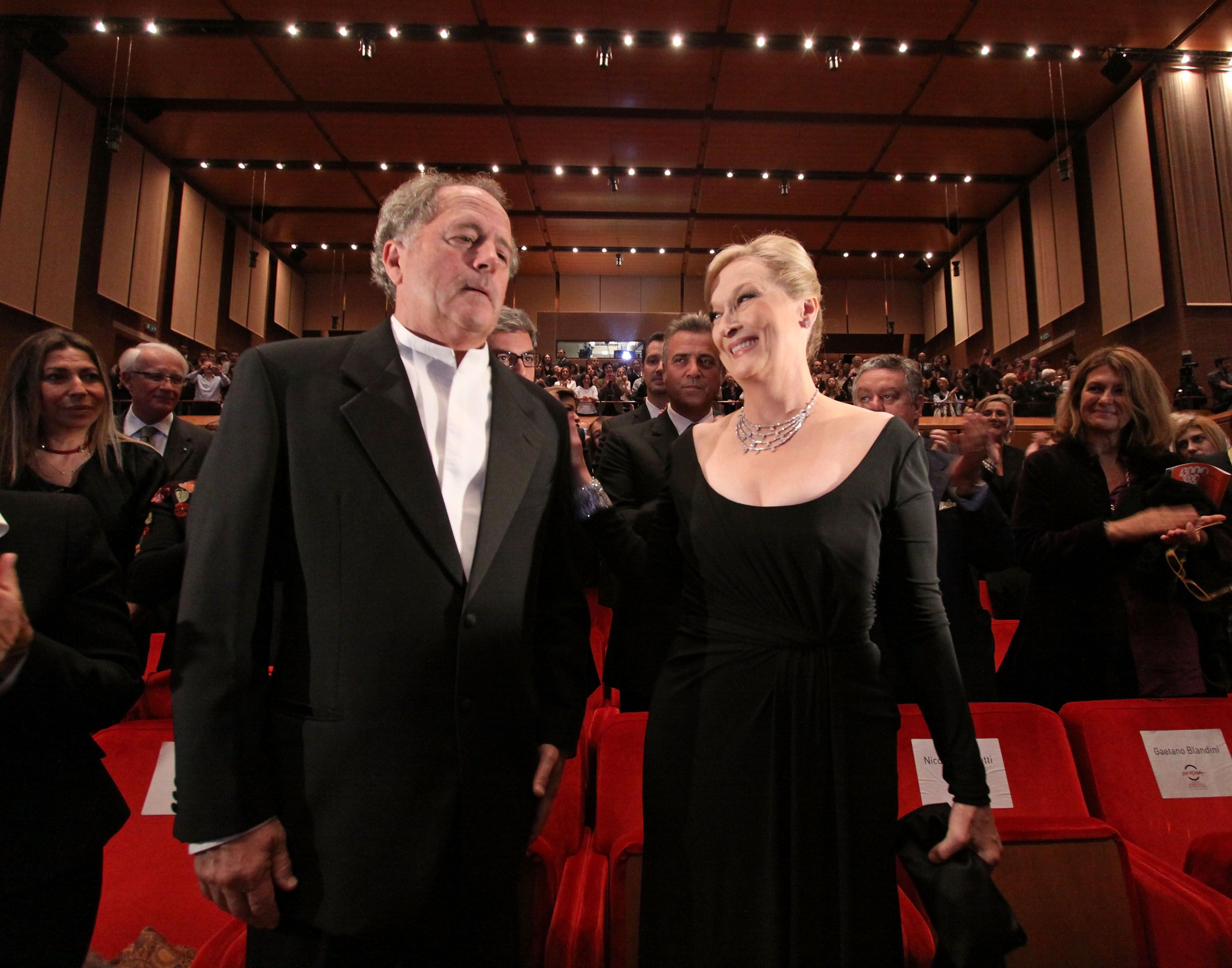 Meryl Streep and Don Gummer attend the Office Awards Ceremony. | Source: Getty Images