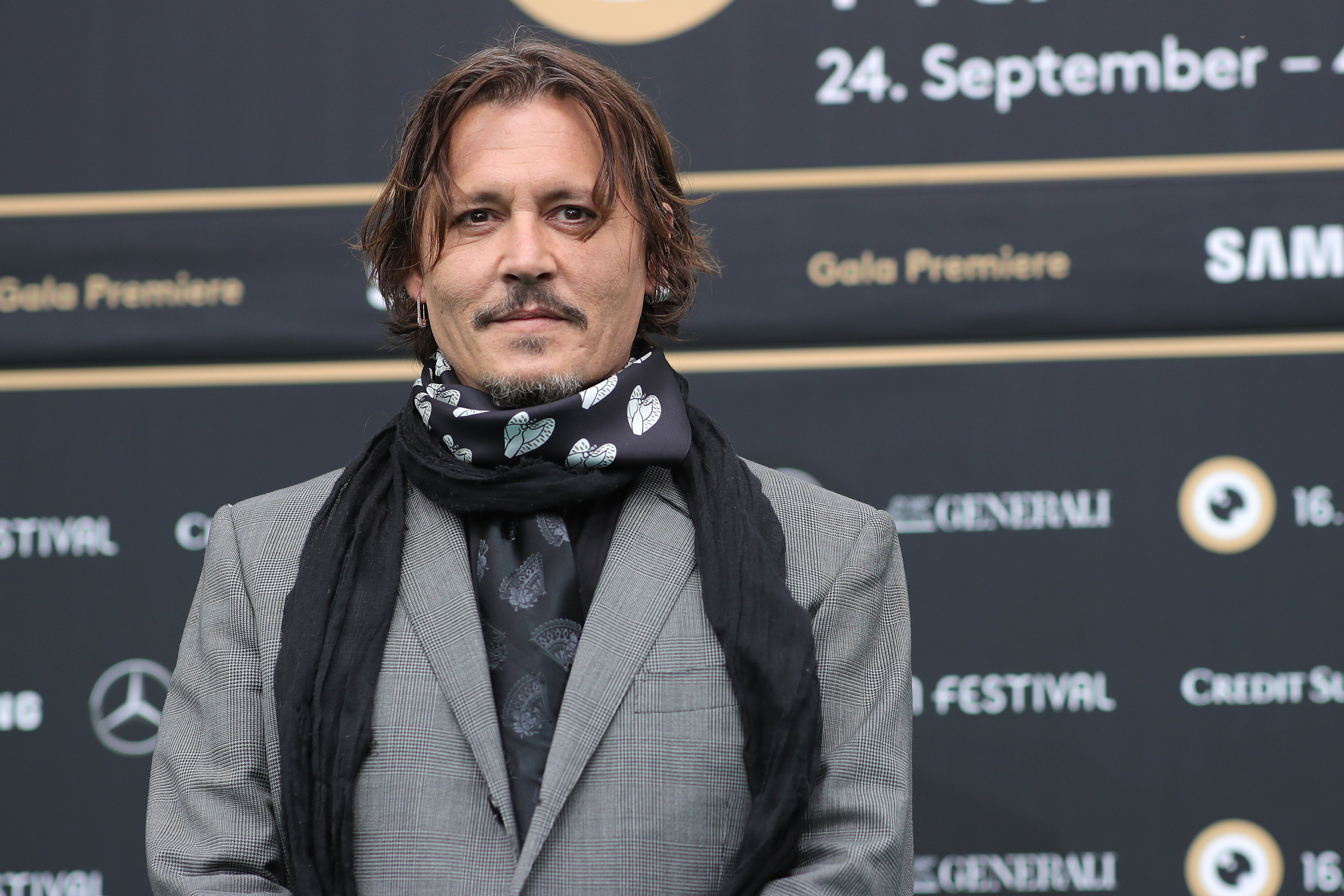 Johnny Depp at the "Crock of Gold: A few Rounds with Shane McGowan" premiere during the 16th Zurich Film Festival on October 2, 2020, in Zurich, Switzerland. | Source: Getty Images