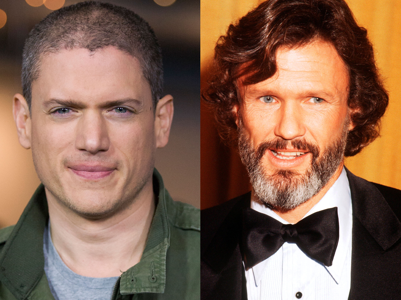 Wentworth Miller | Kris Kristofferson | Source: Getty Images