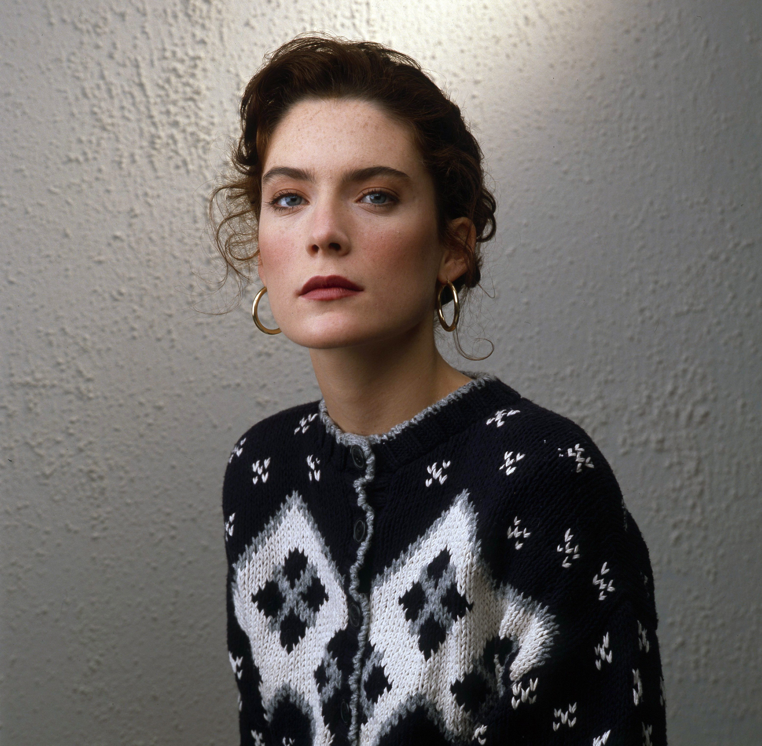 Lara Flynn Boyle on March 12, 1990 for "Twin Peaks." | Source: Getty Images